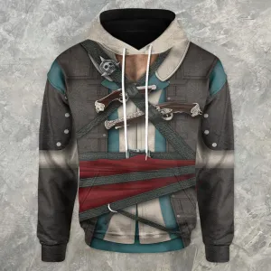 3d street hooded sweatshirt