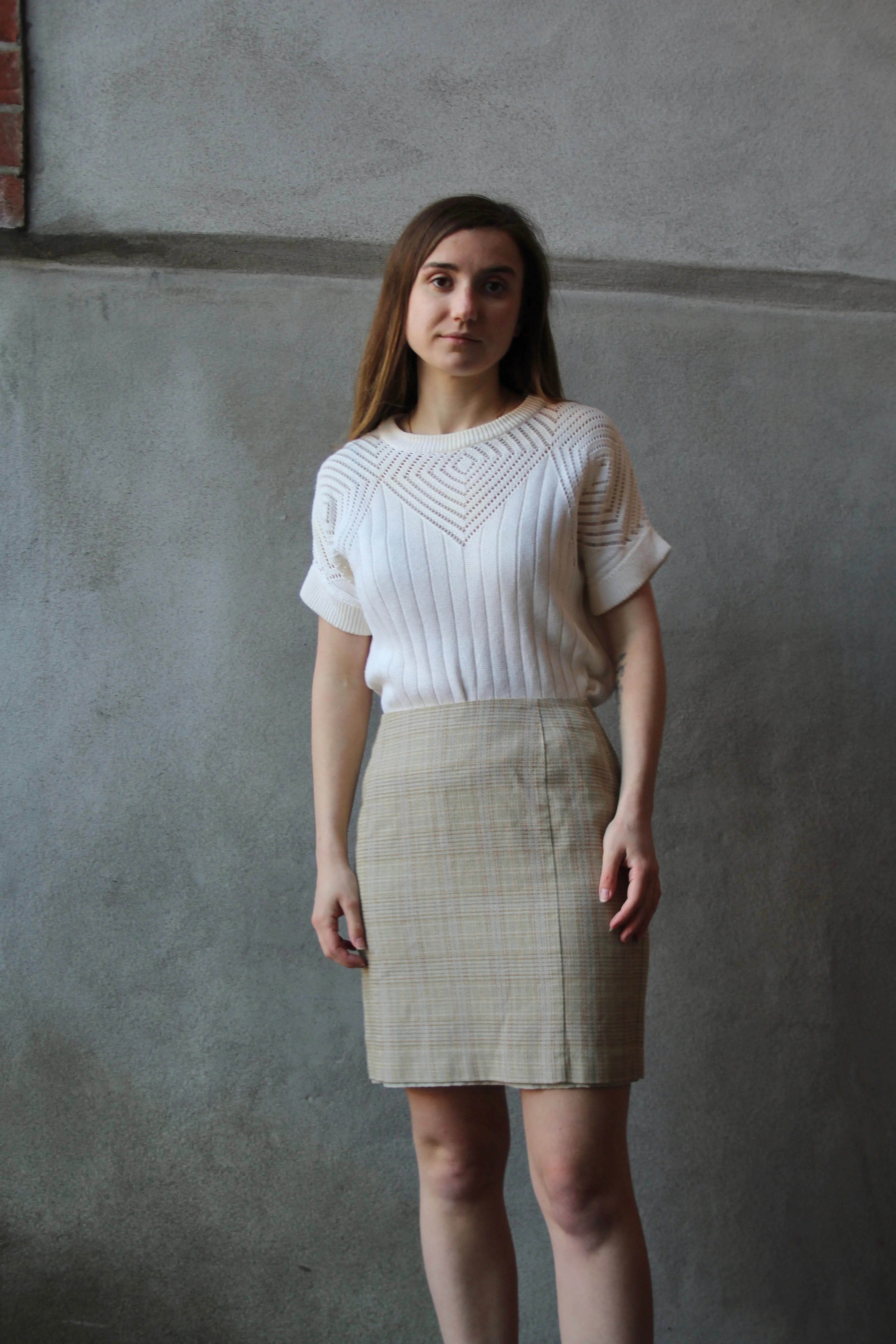 80s Knit Tee - S