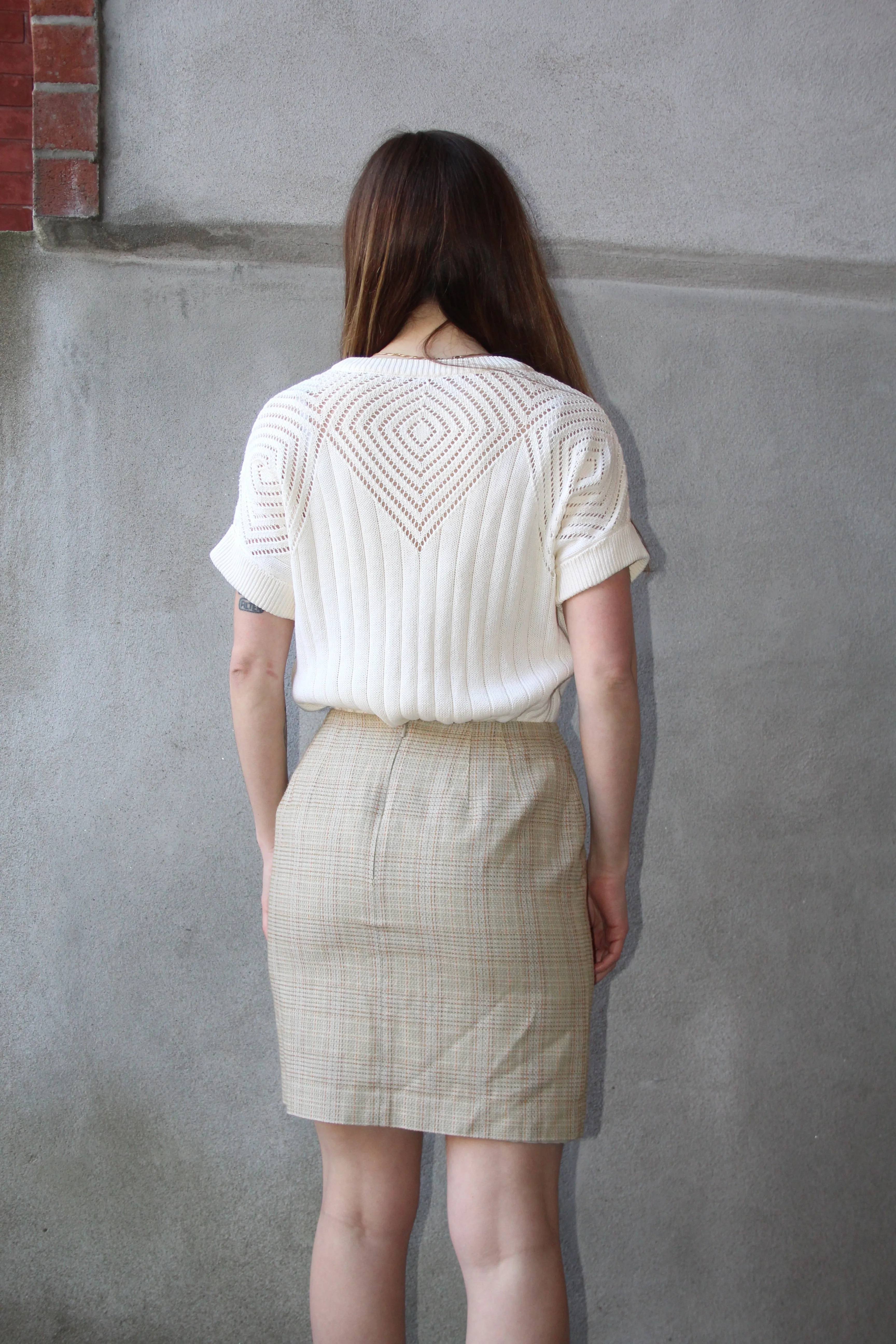 80s Knit Tee - S