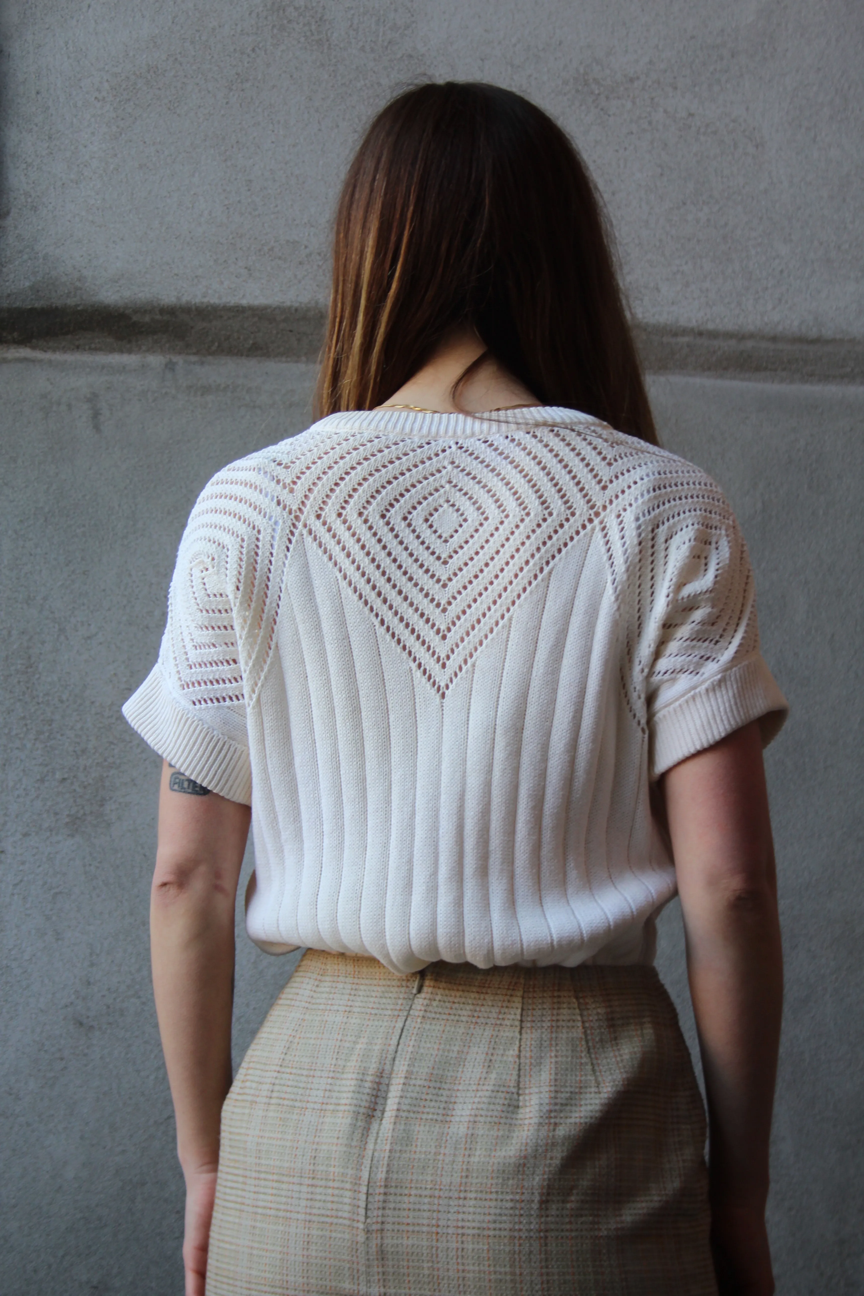 80s Knit Tee - S