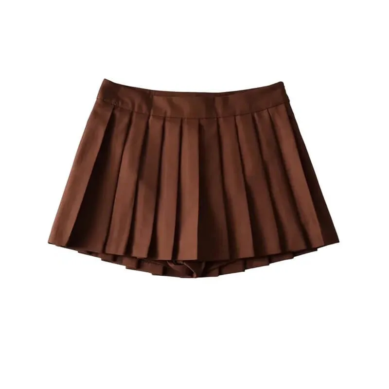 Academia safe pants mini skirt
