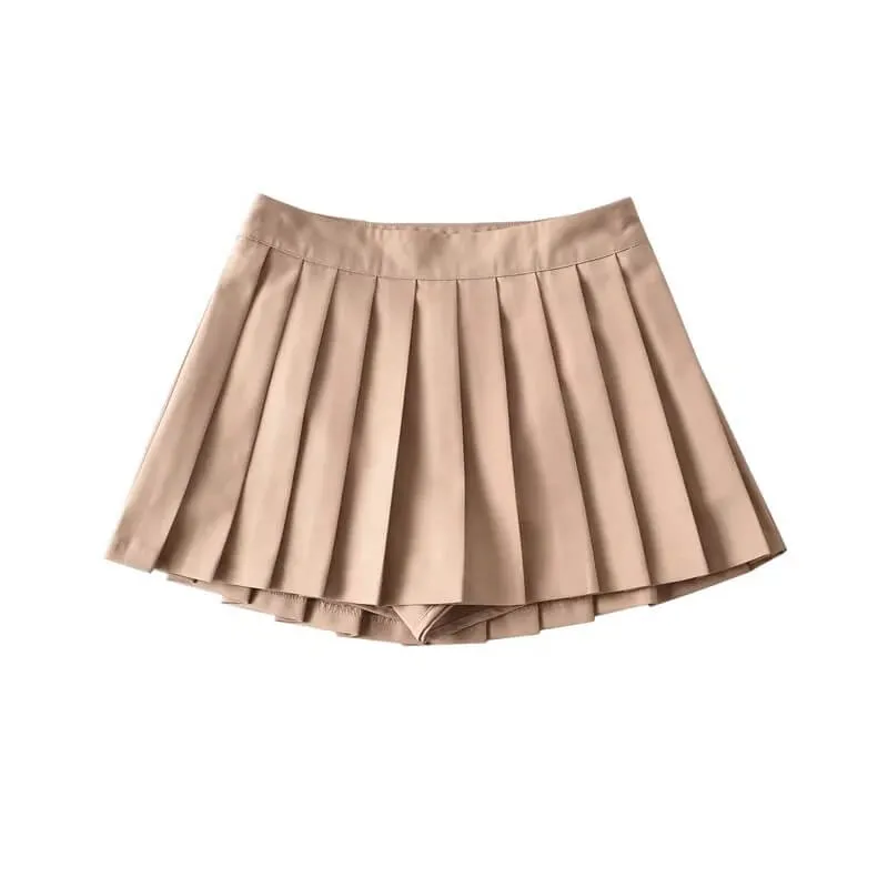 Academia safe pants mini skirt