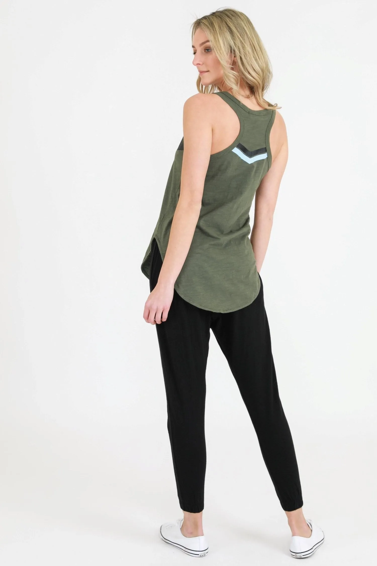 Adriana Racer Back Tank Top