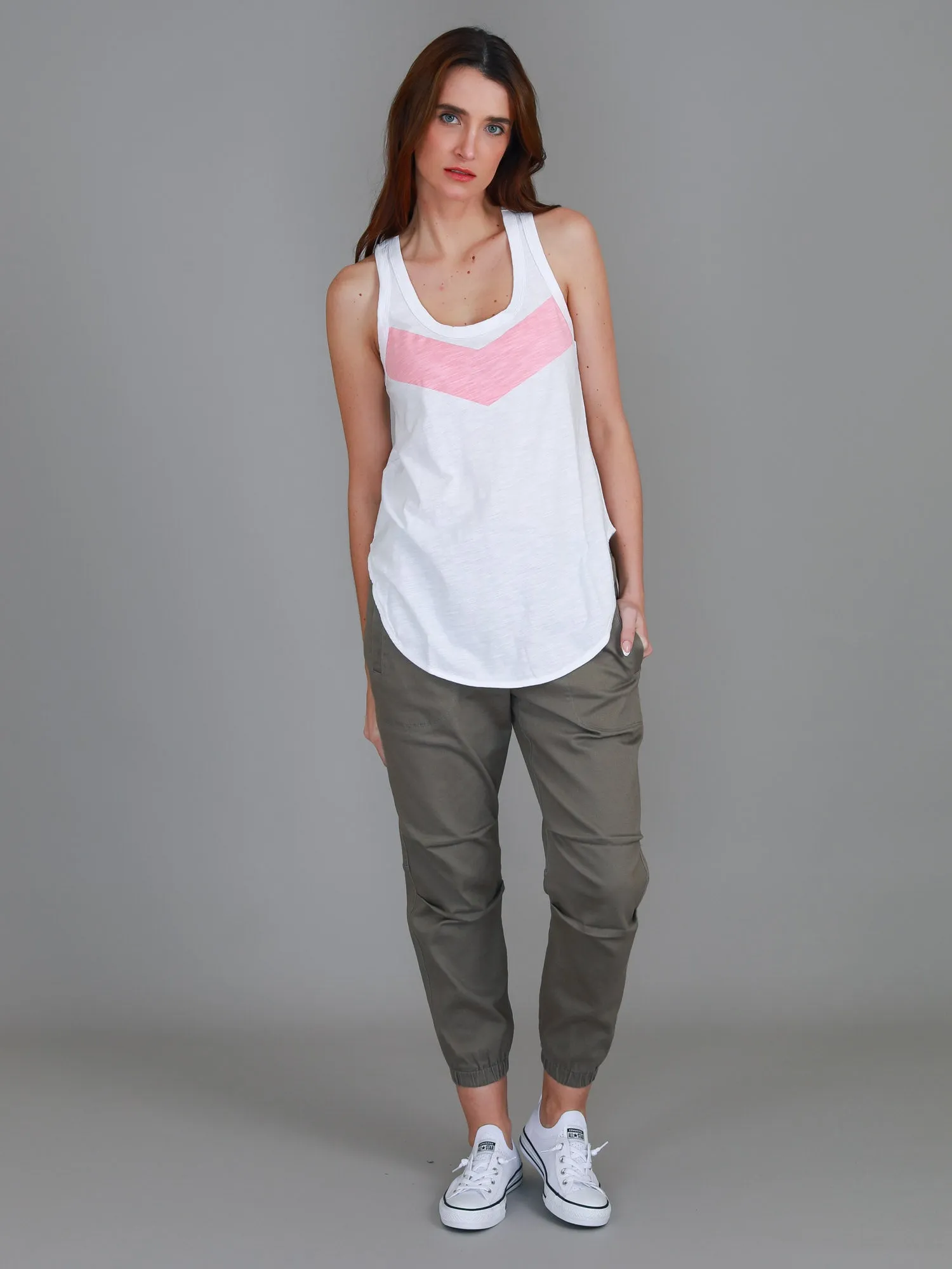Adriana Racer Back Tank Top