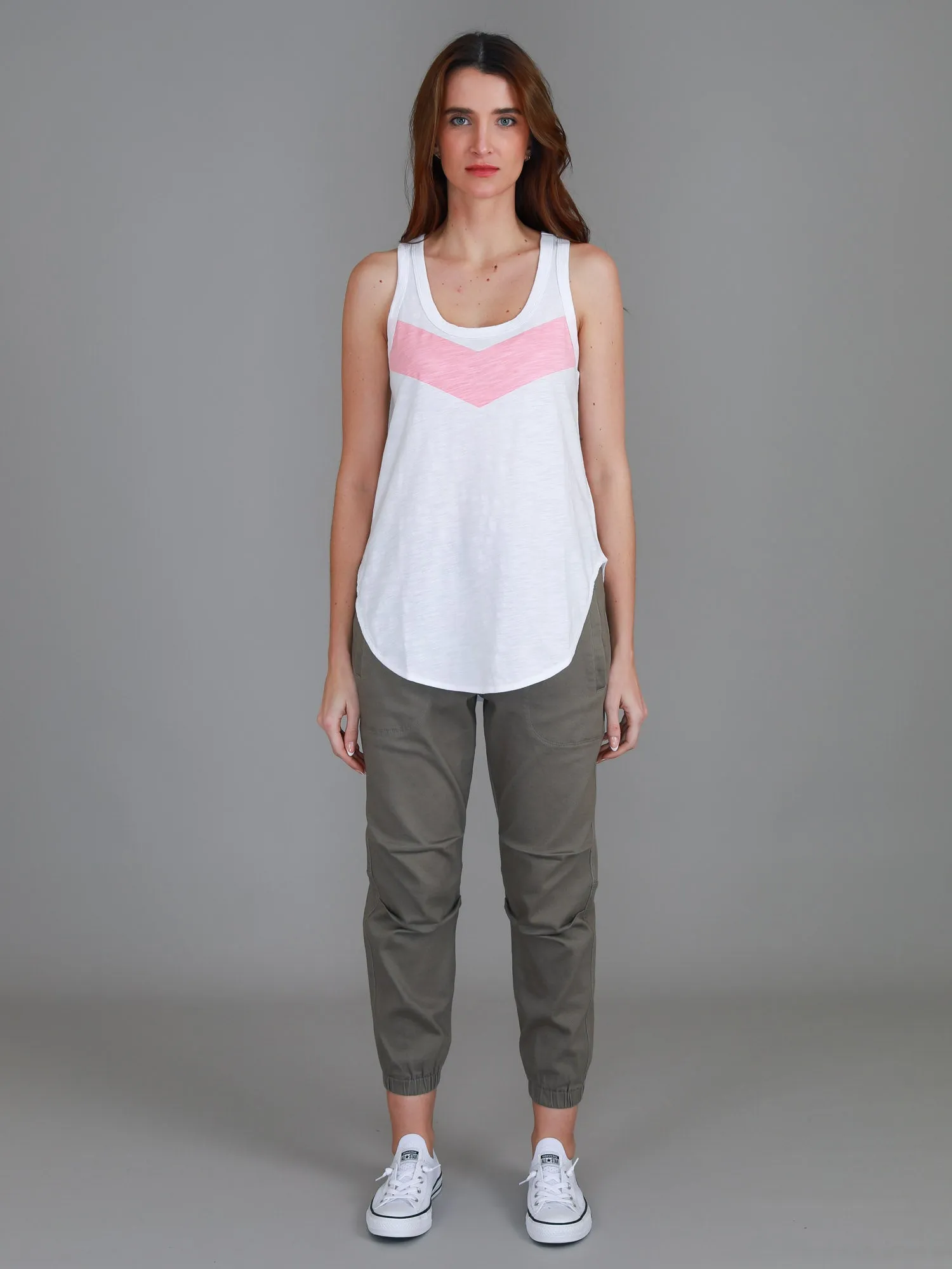 Adriana Racer Back Tank Top