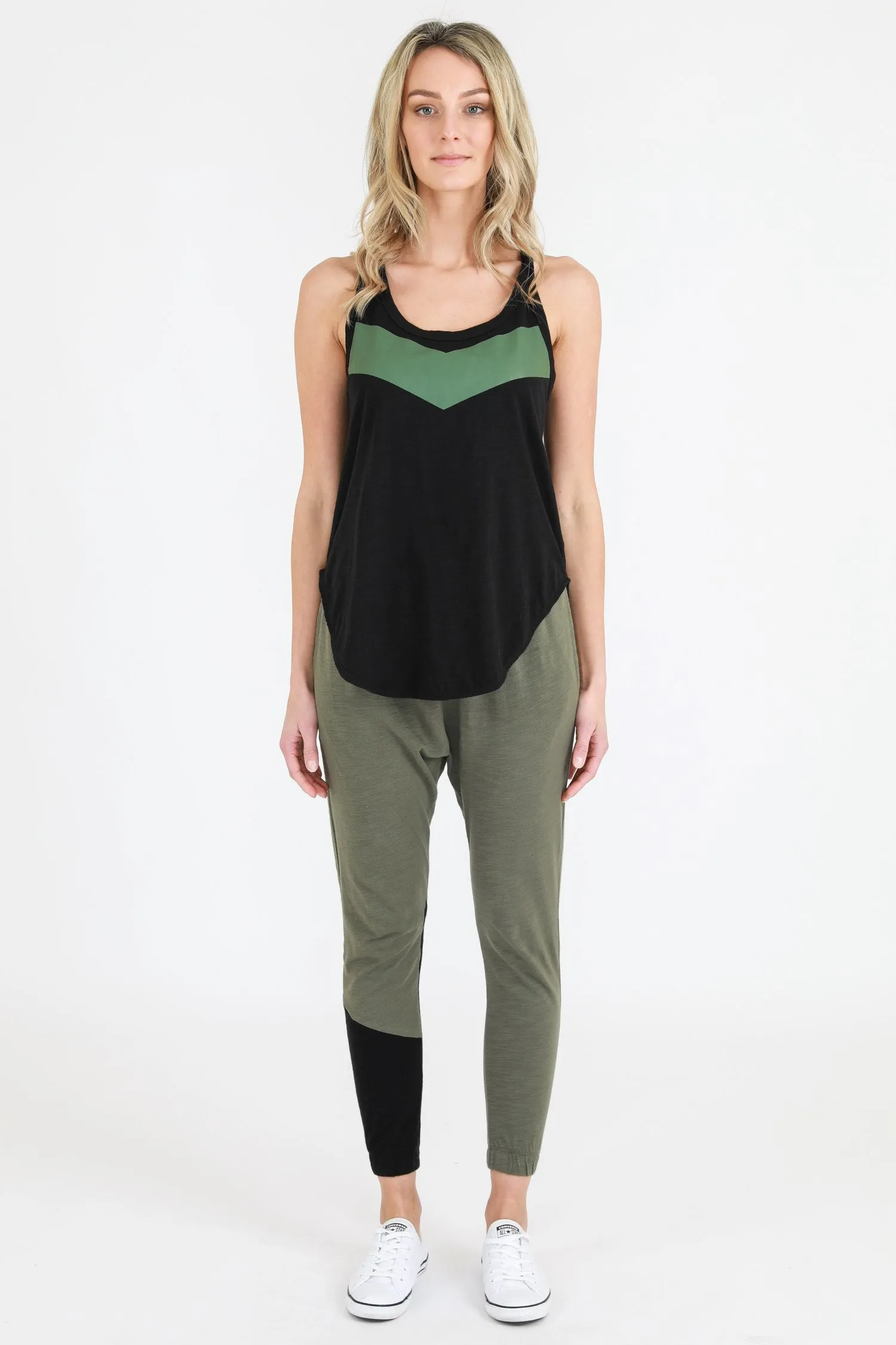 Adriana Racer Back Tank Top
