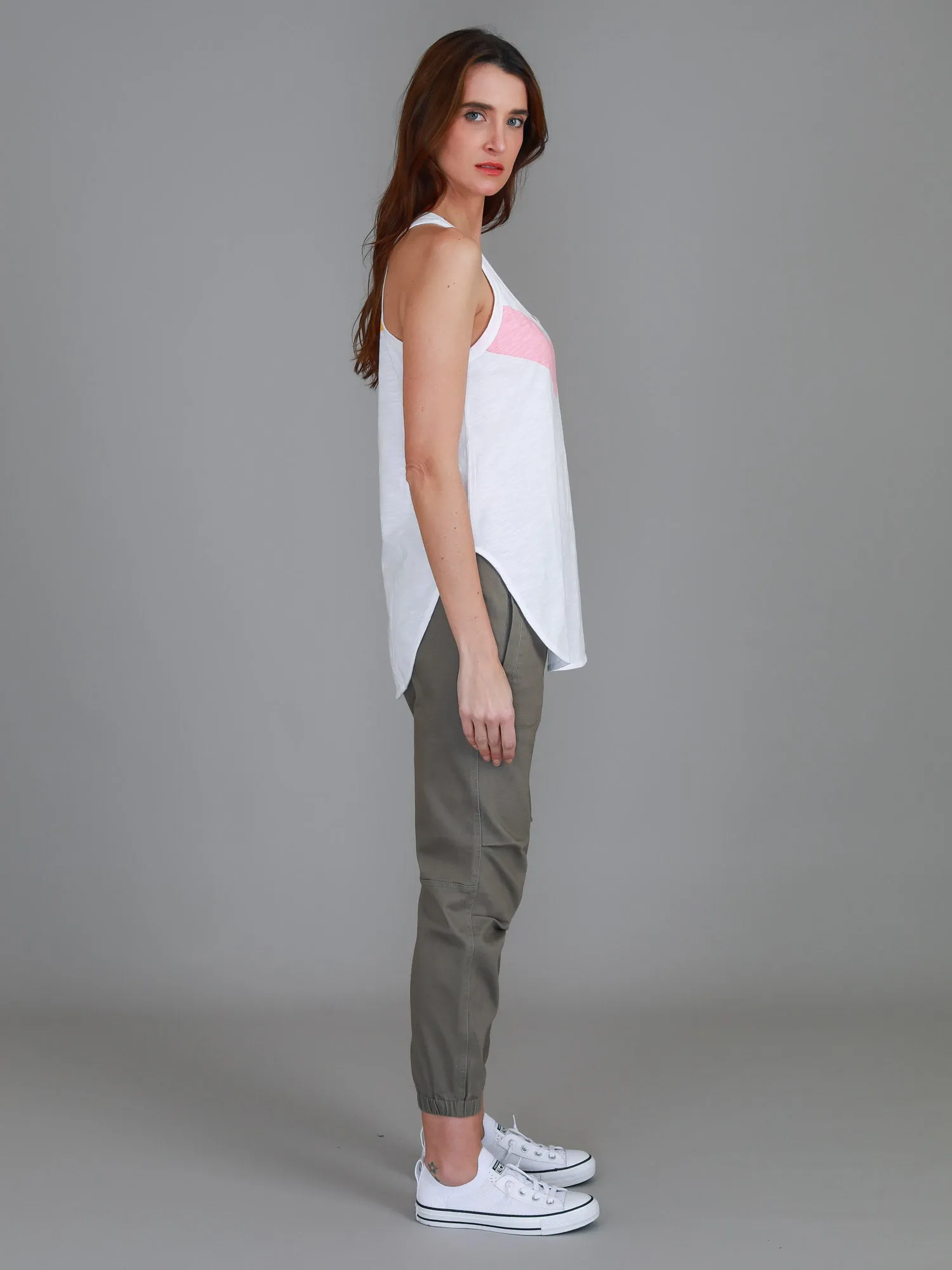 Adriana Racer Back Tank Top