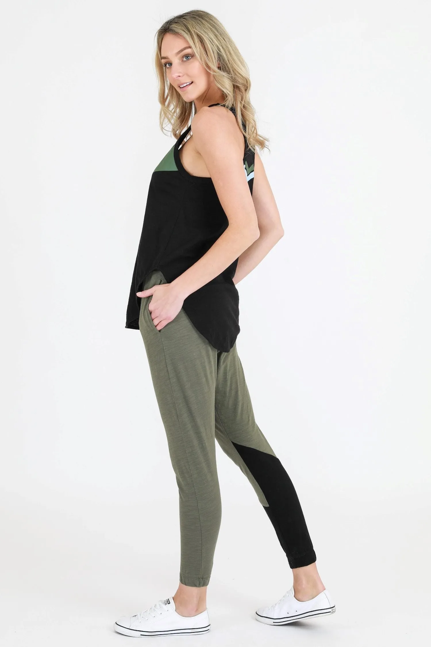 Adriana Racer Back Tank Top