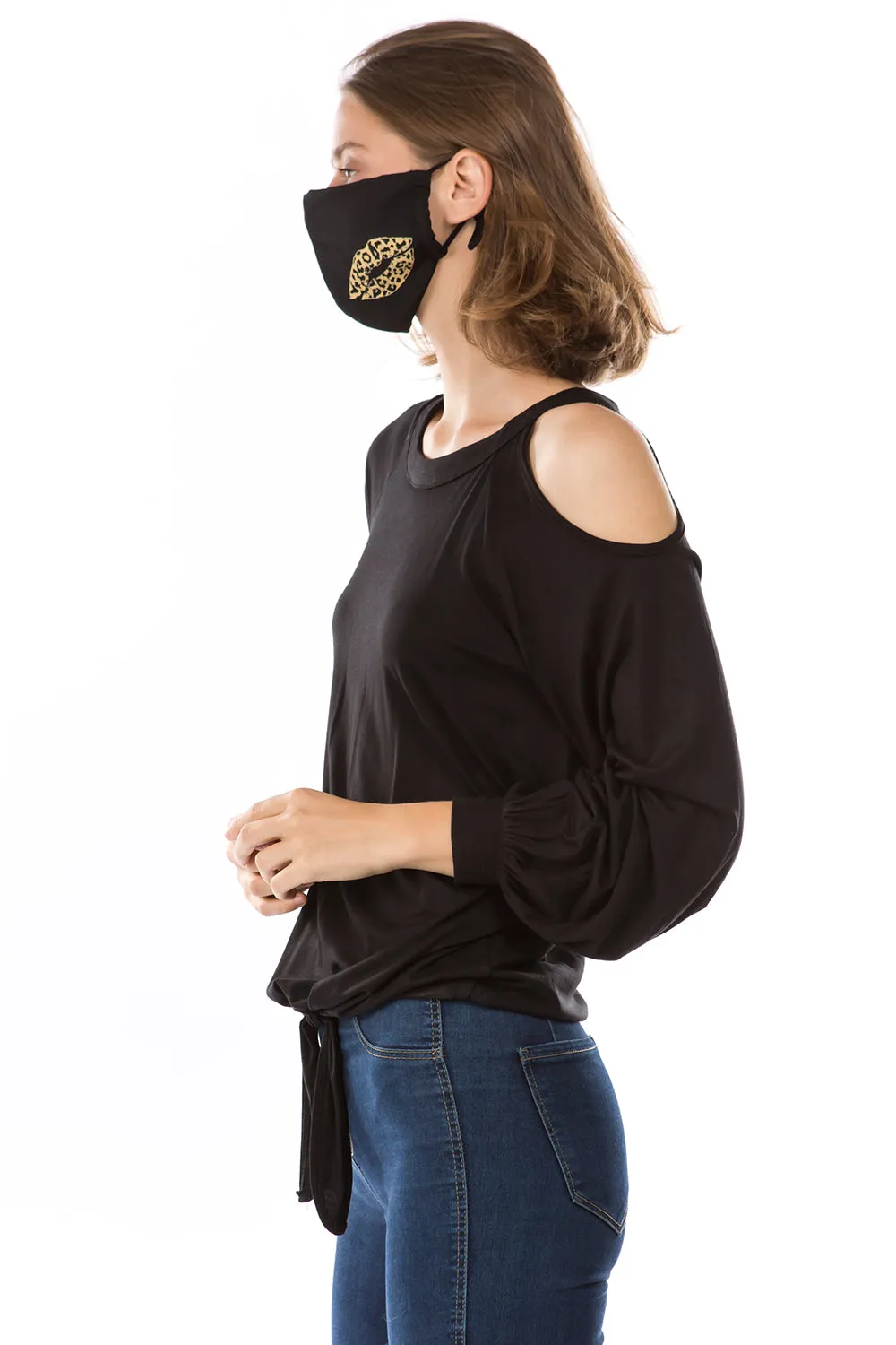 ALYSSA TOP (BLACK)-VT2748