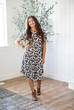 April Dress Brush Stroke