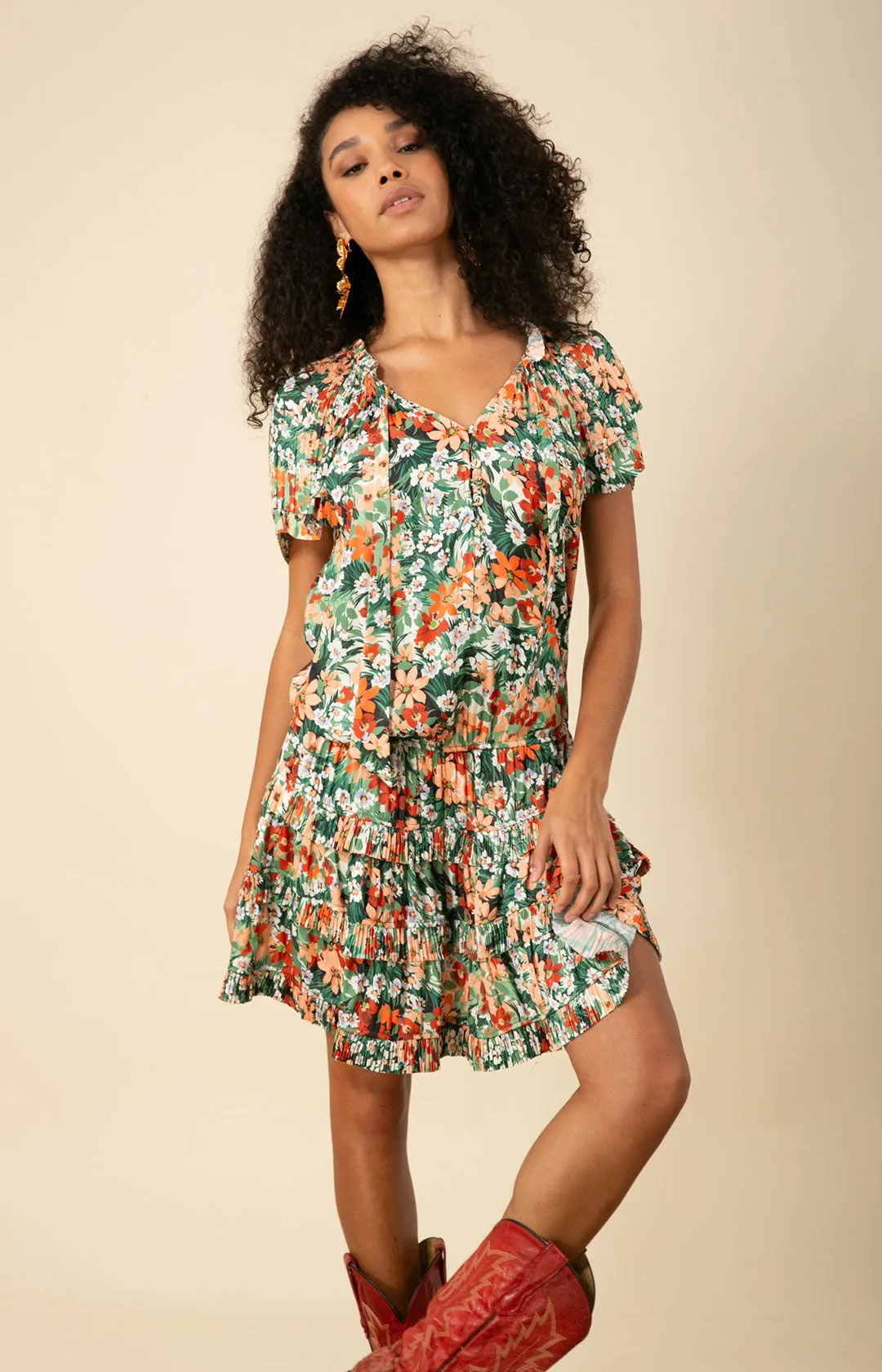 Ariyah Drop Waist Dress