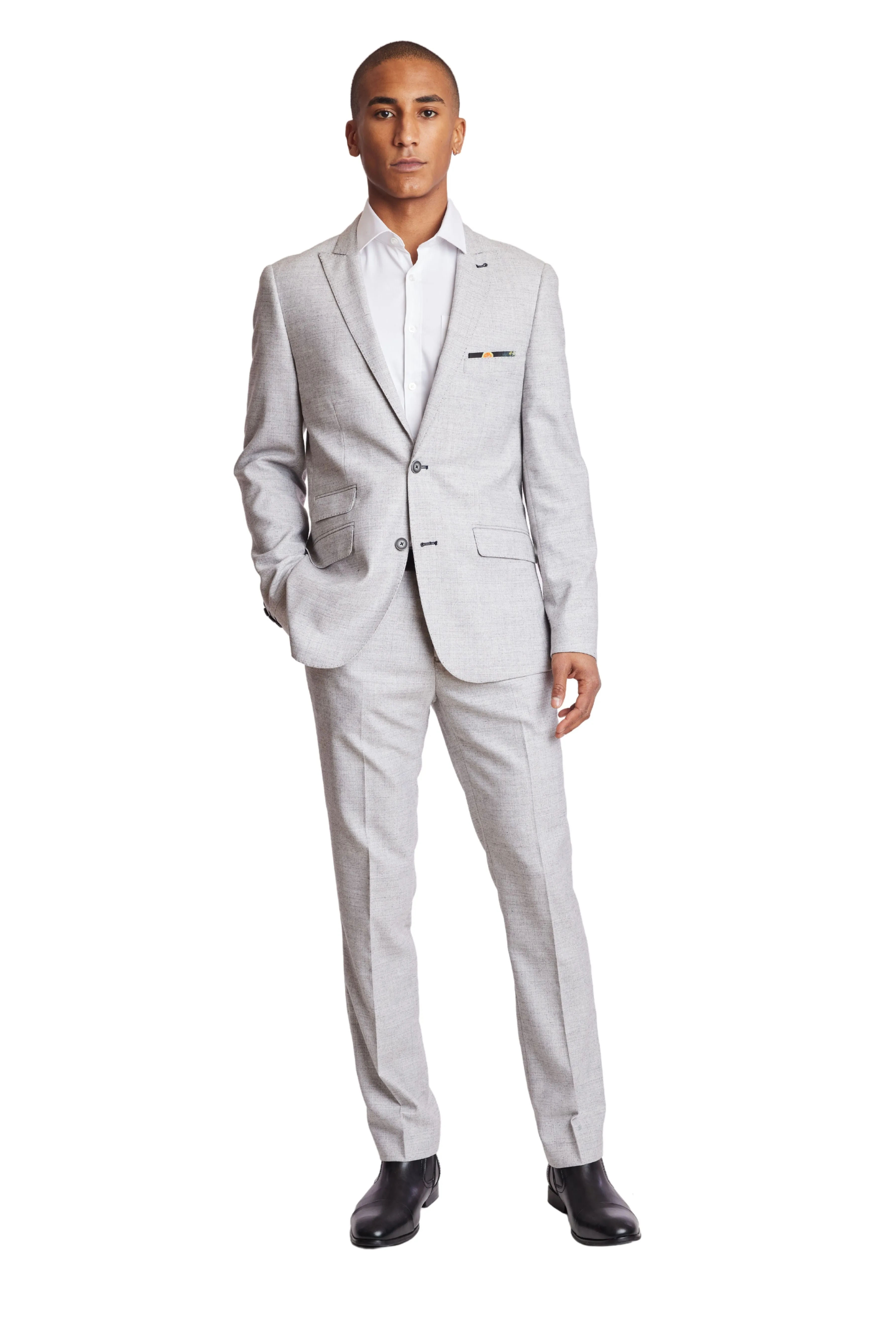 Ashton Peak Jacket - slim - Lt Winter Grey