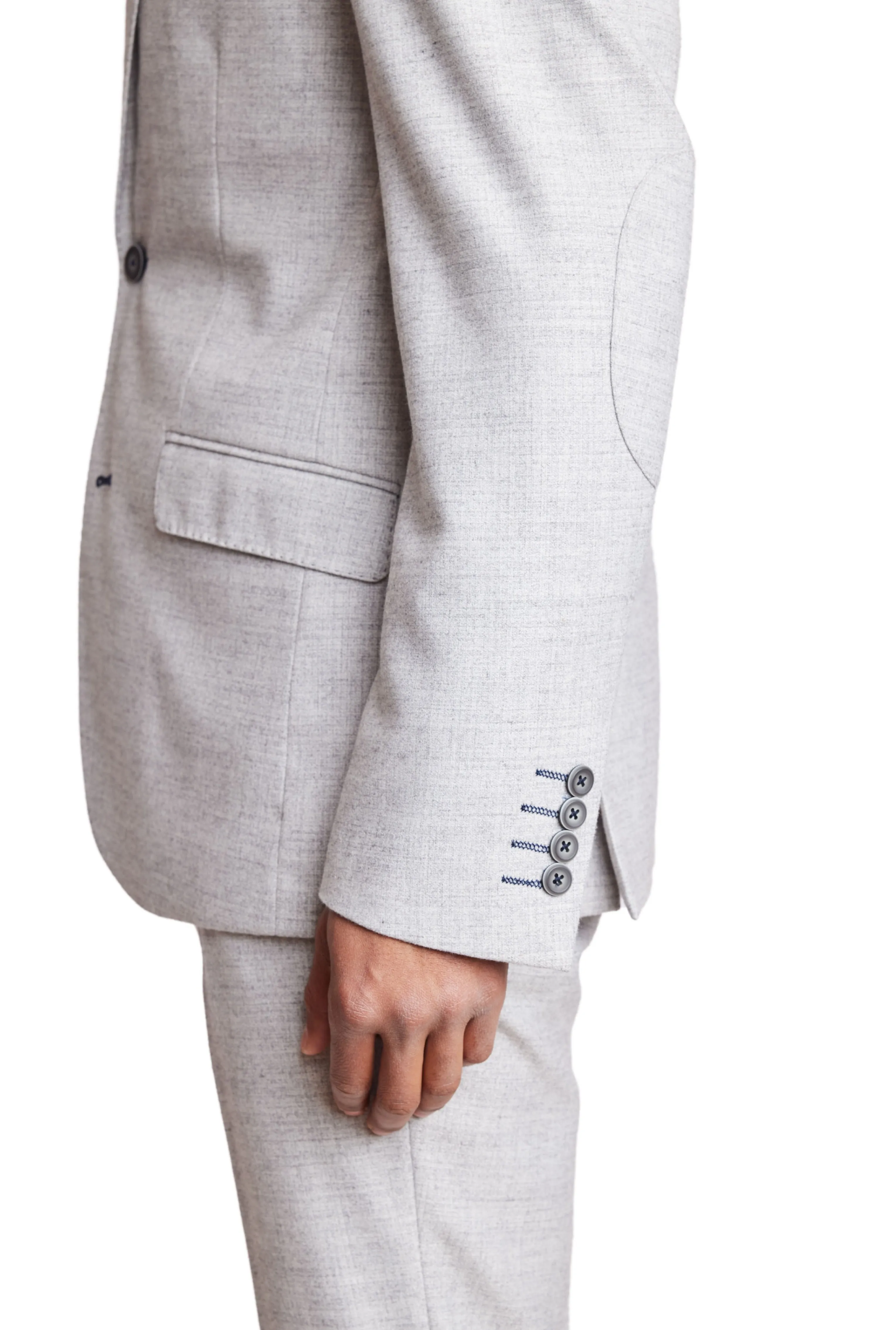 Ashton Peak Jacket - slim - Lt Winter Grey