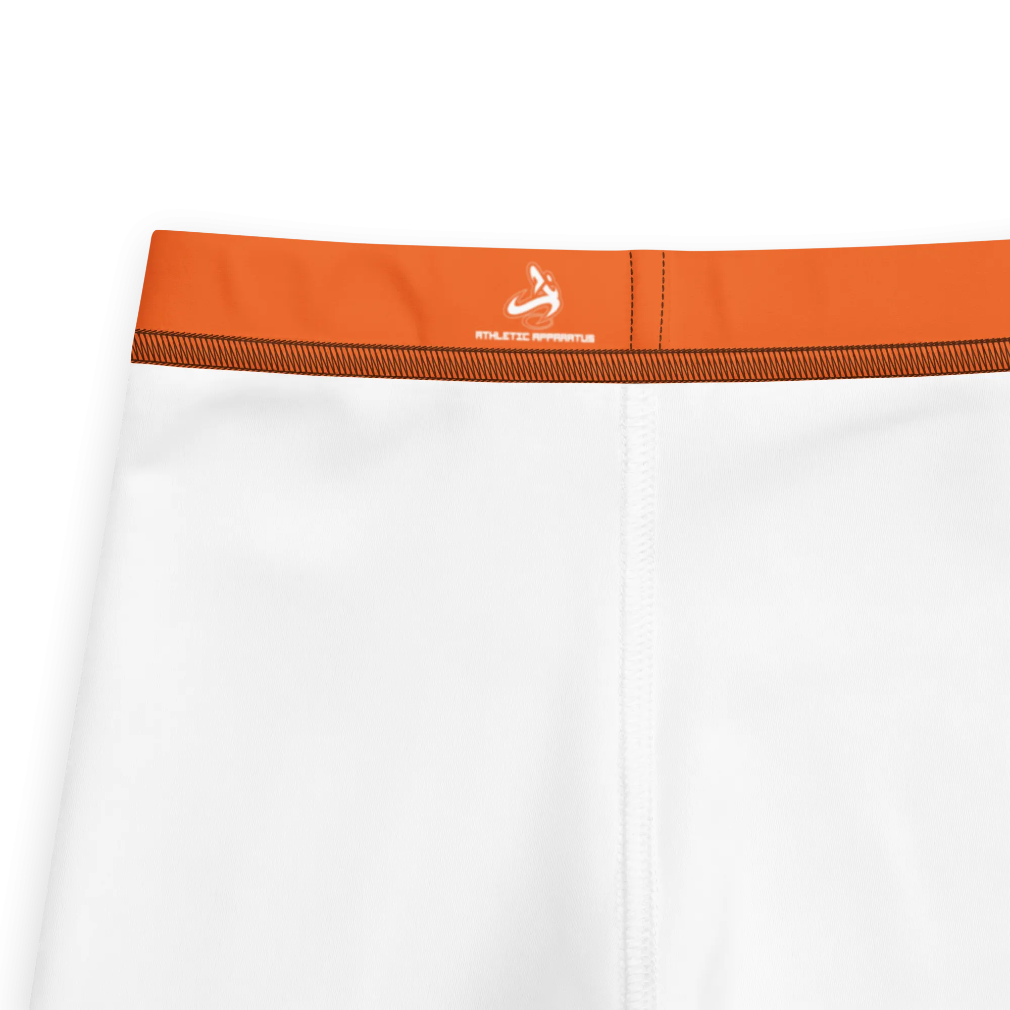 Athletic Apparatus Orange White logo V3 Kid's Leggings
