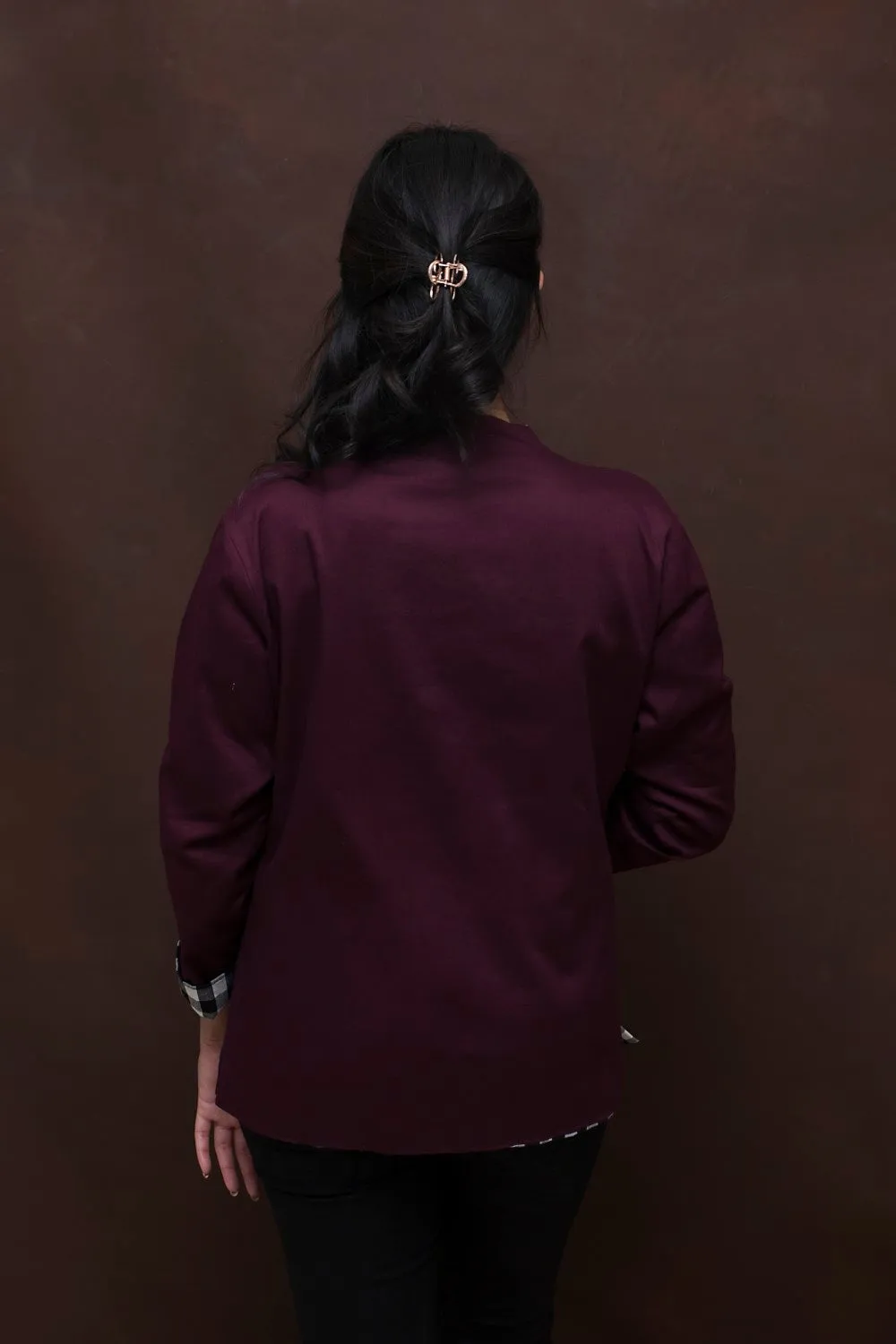 Aubergine Reversible Jacket