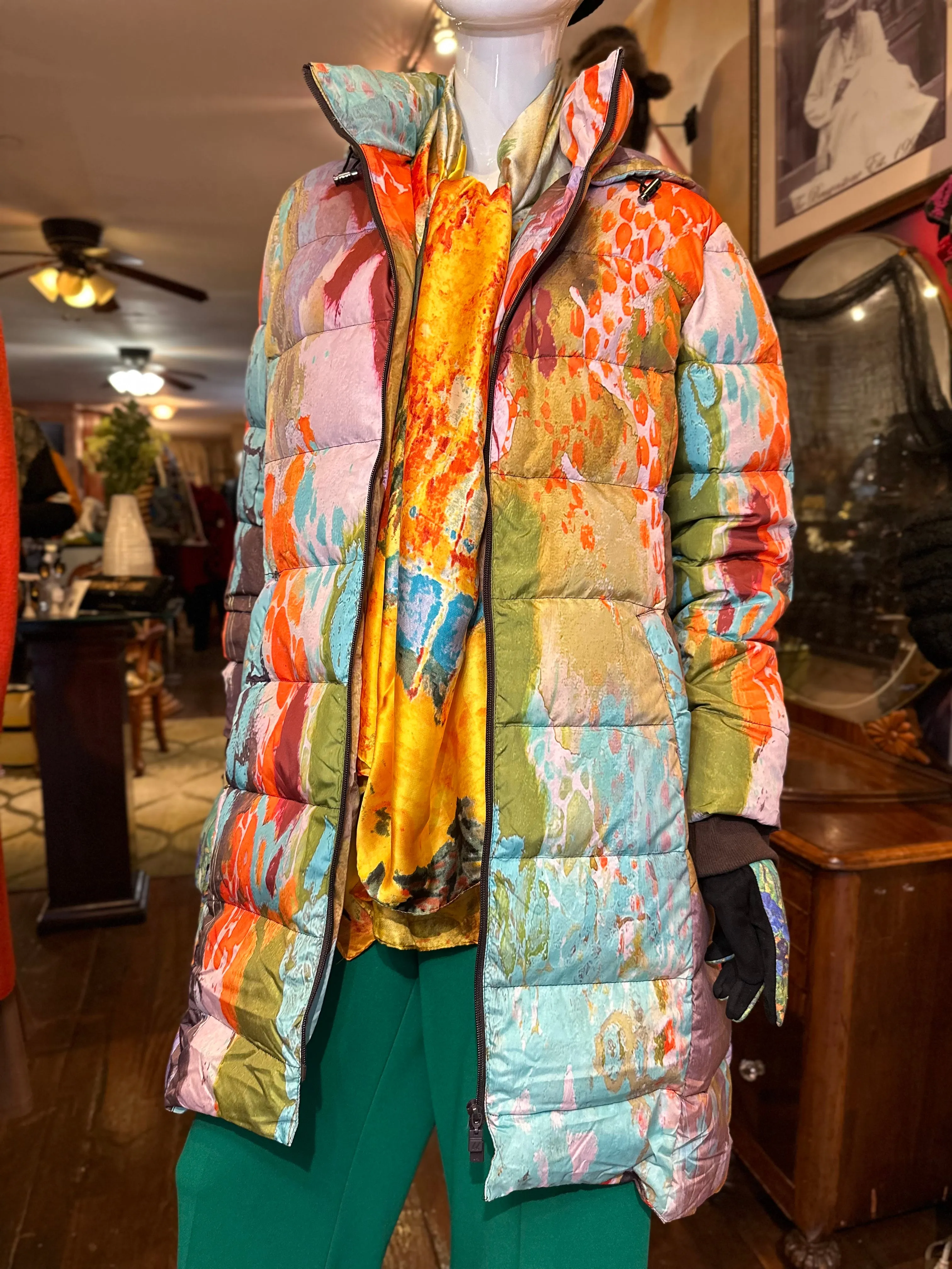 Autumn Hooded Puffer