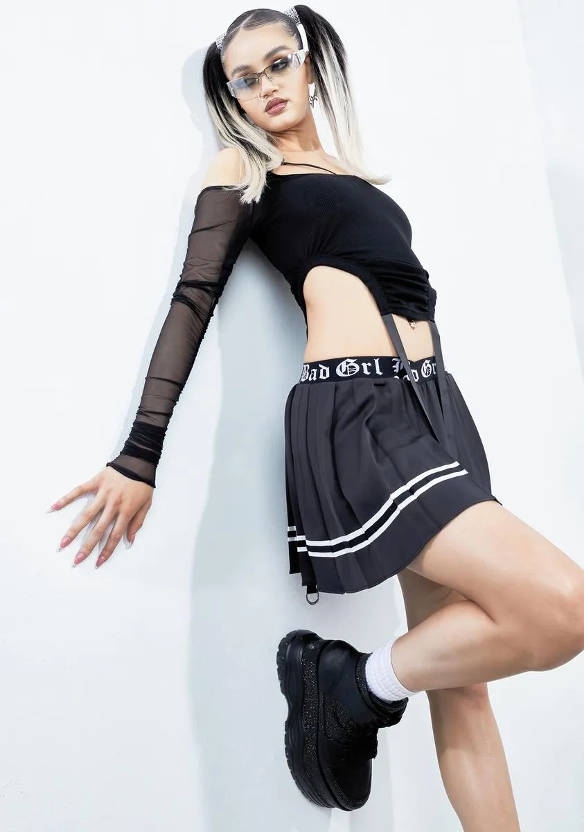 Bad Girl Nation Pleated Skirt