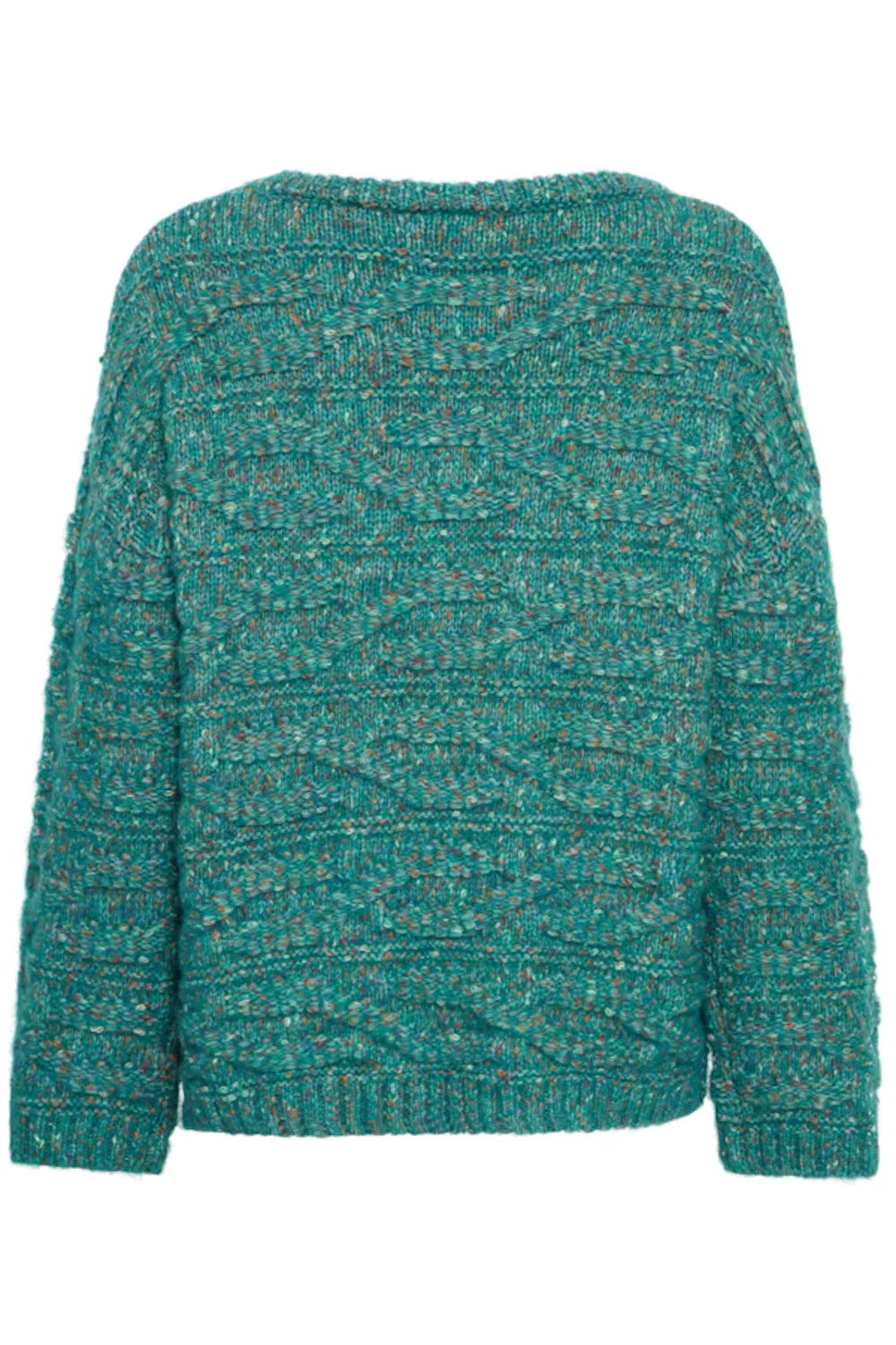 Balas Green-Blue Knit Jumper