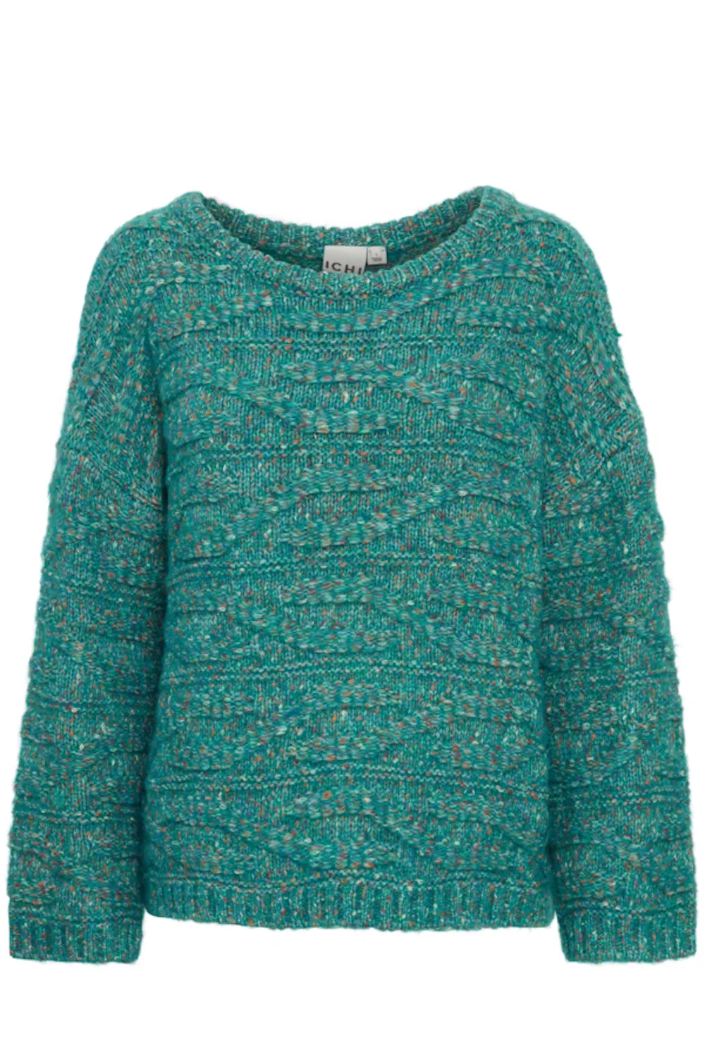 Balas Green-Blue Knit Jumper