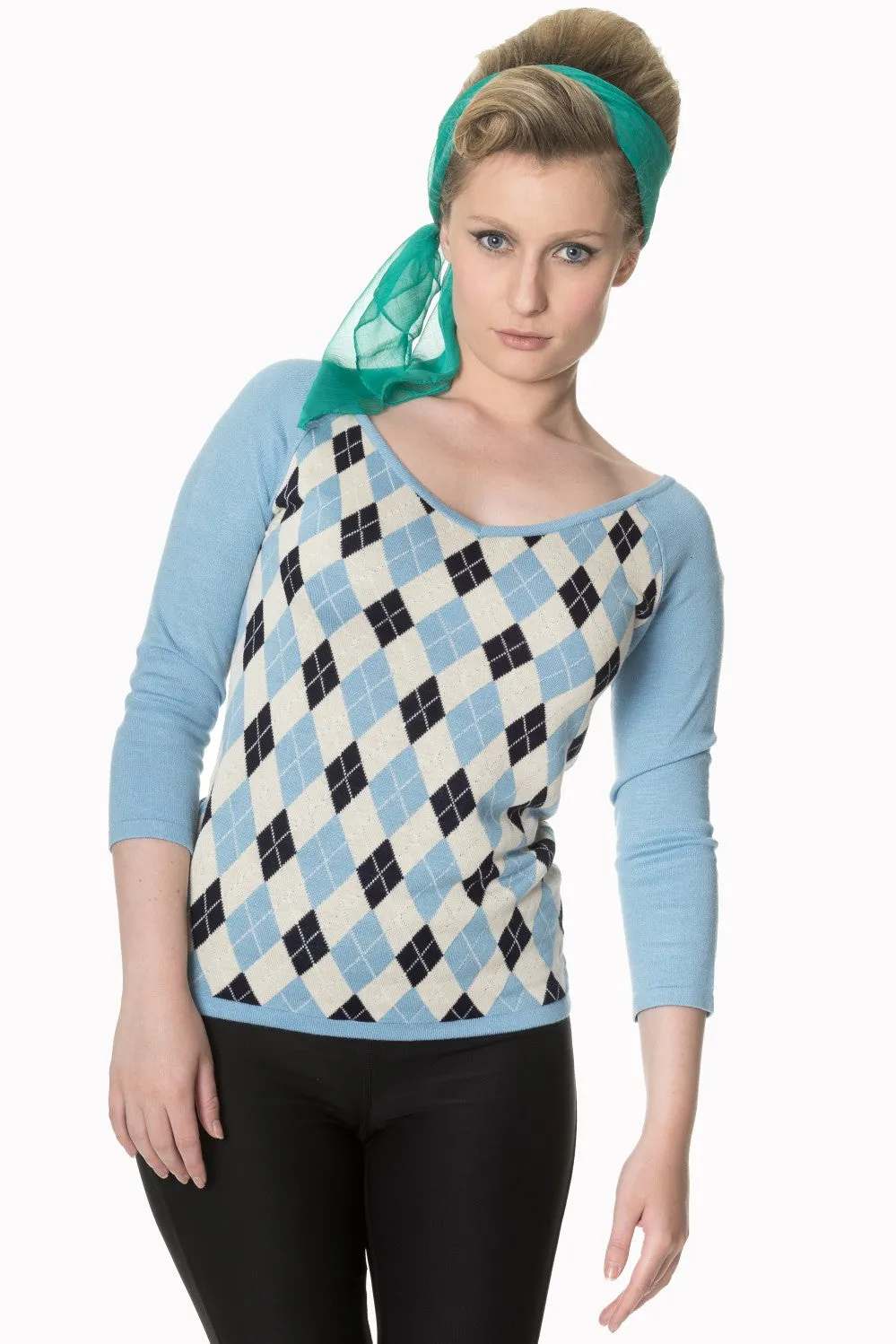 Banned Apparel - Great Heights Off Shoulder Knit Top