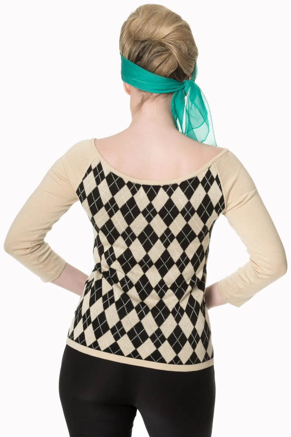 Banned Apparel - Great Heights Off Shoulder Knit Top
