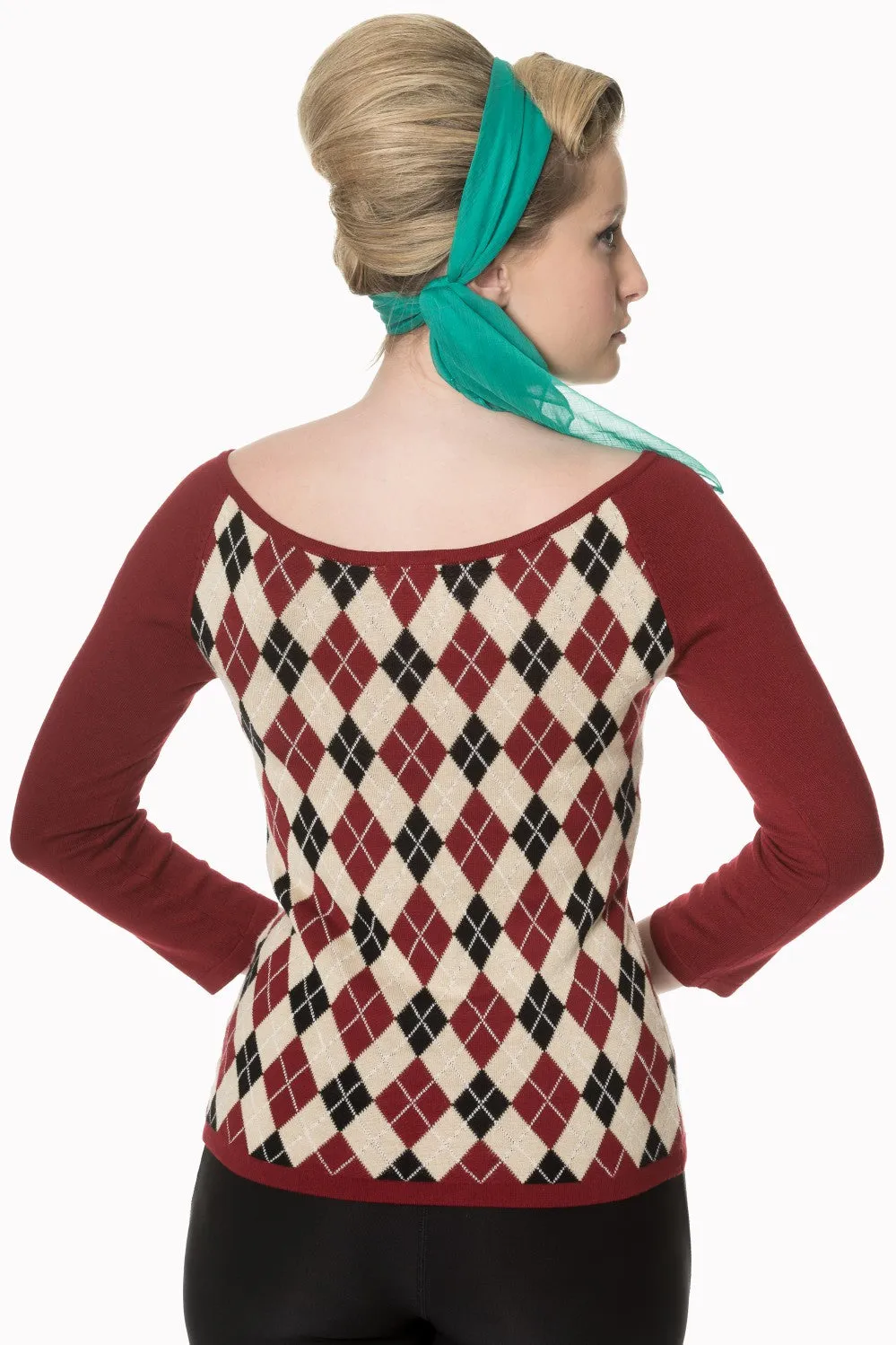 Banned Apparel - Great Heights Off Shoulder Knit Top