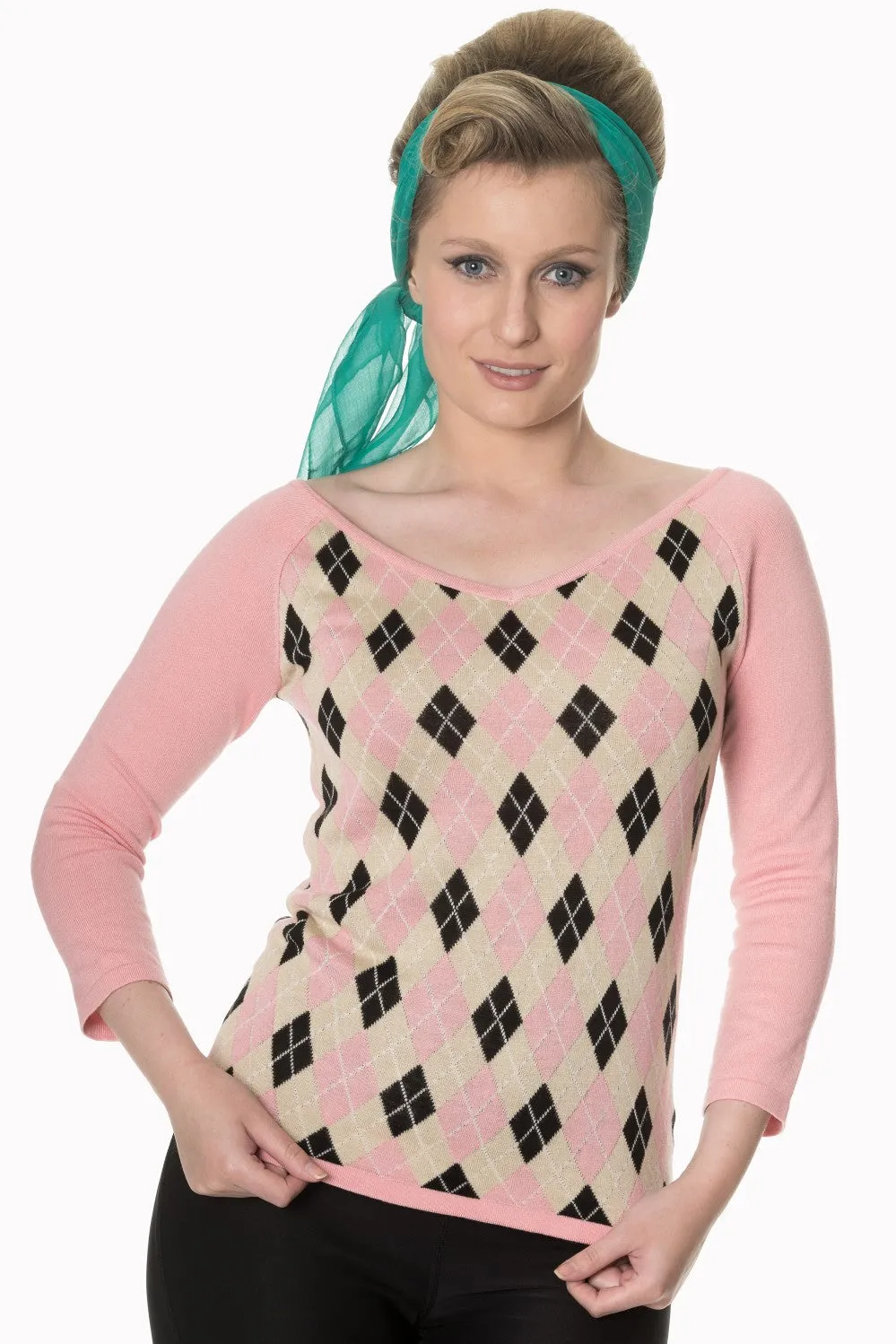 Banned Apparel - Great Heights Off Shoulder Knit Top