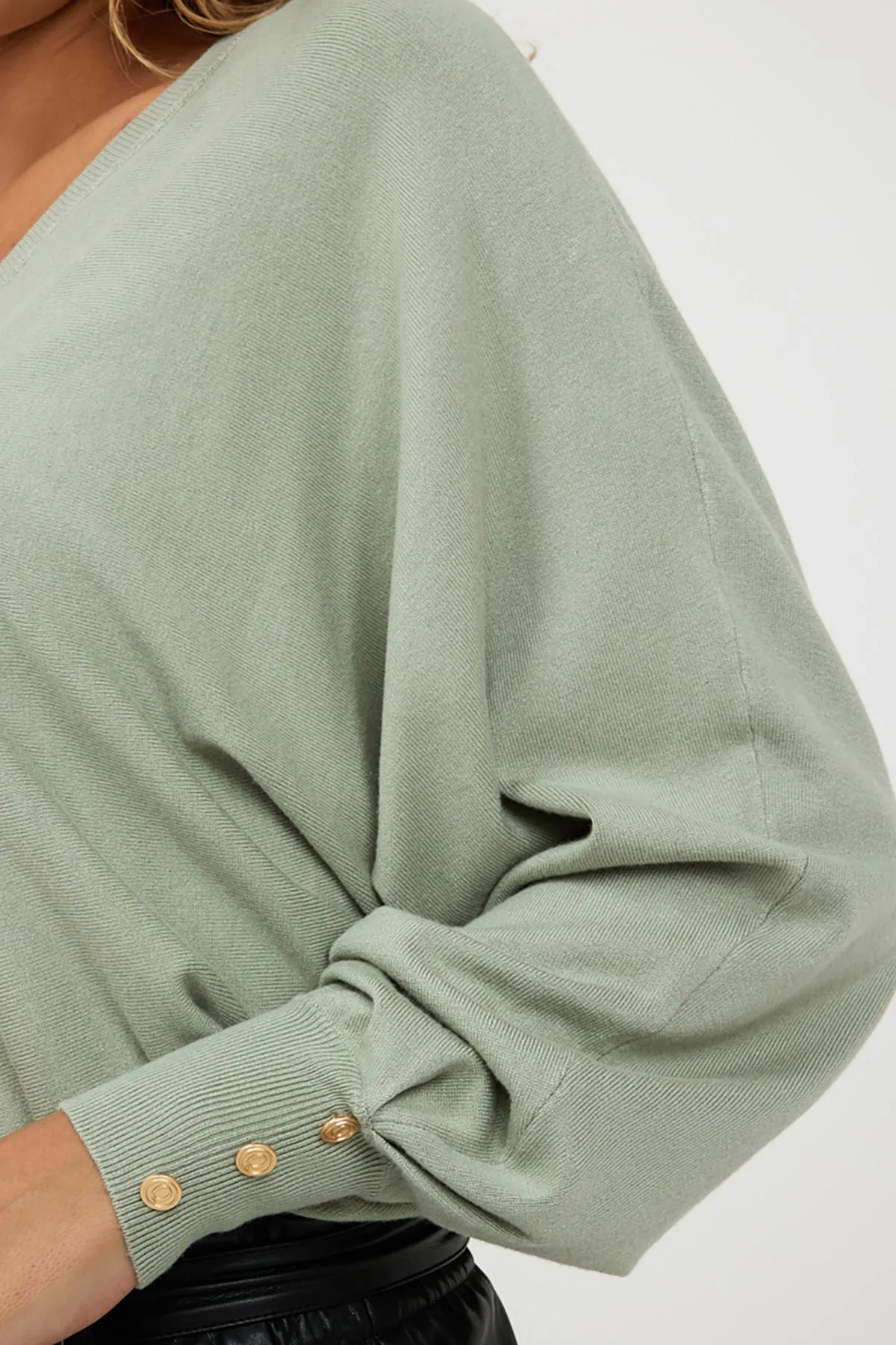 Batwing Basic Knit Sweater