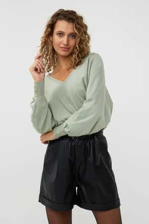 Batwing Basic Knit Sweater