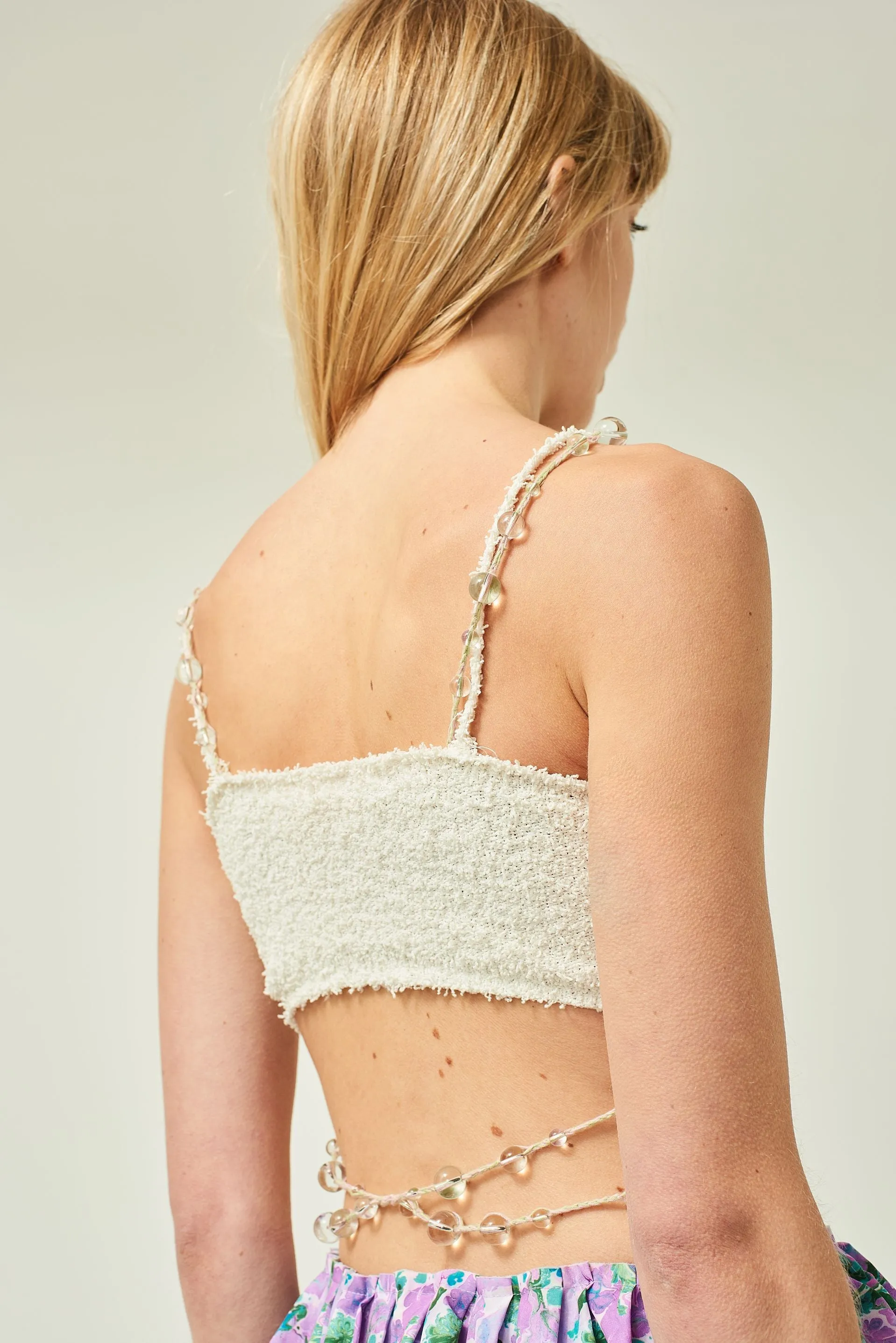 BEADED KNITTED TOP