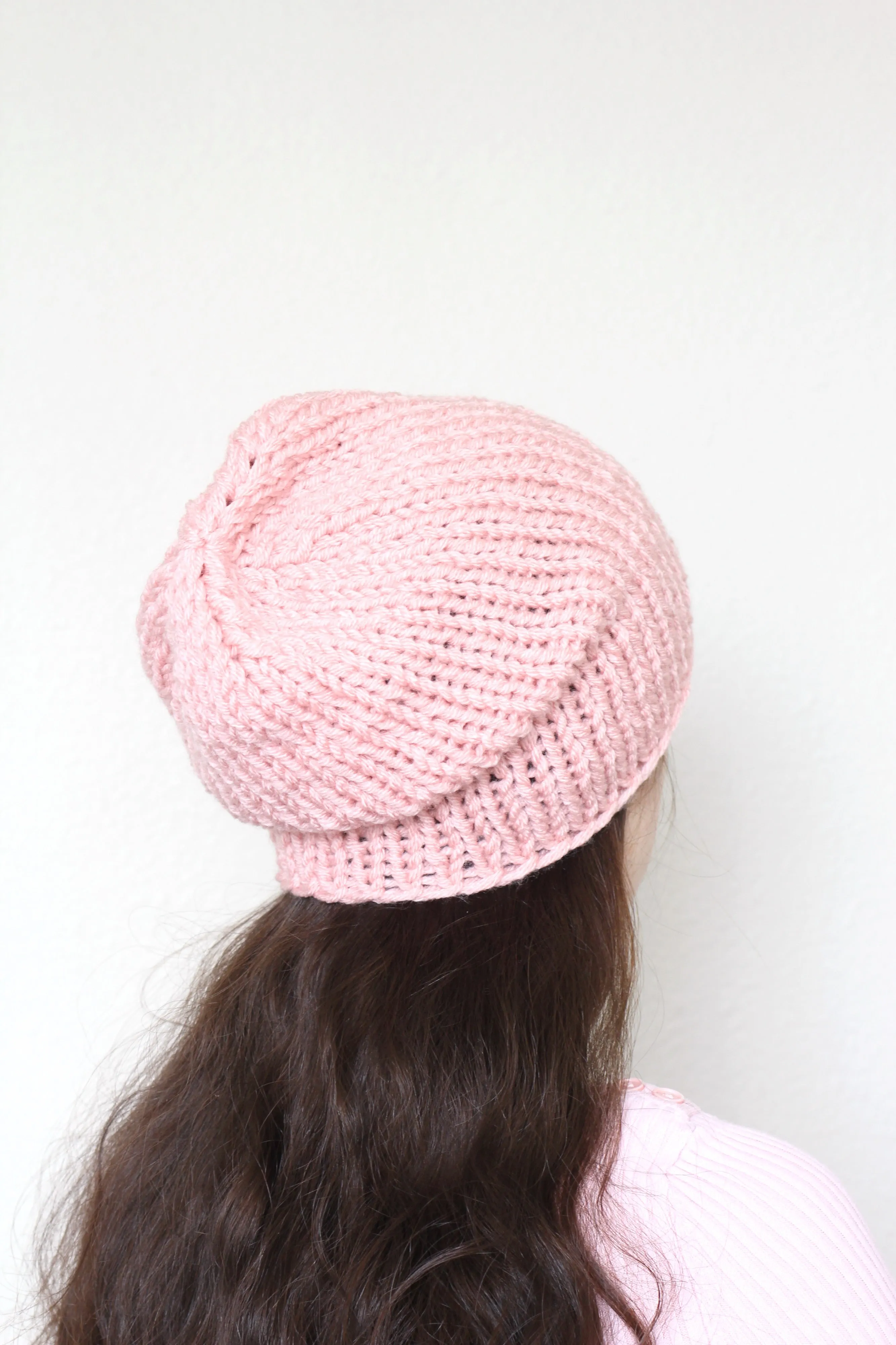 Beanie hat, knit hat, slouchy hat, knit beanie in dark teal color