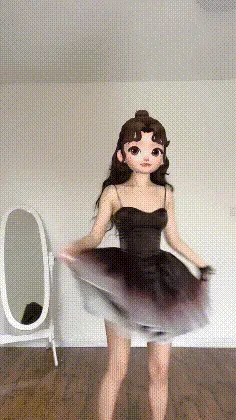 (BFM)POSHEPOSE~Black Swan~High-End Elegant Lolita Princess Dress