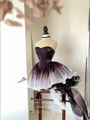 (BFM)POSHEPOSE~Black Swan~High-End Elegant Lolita Princess Dress