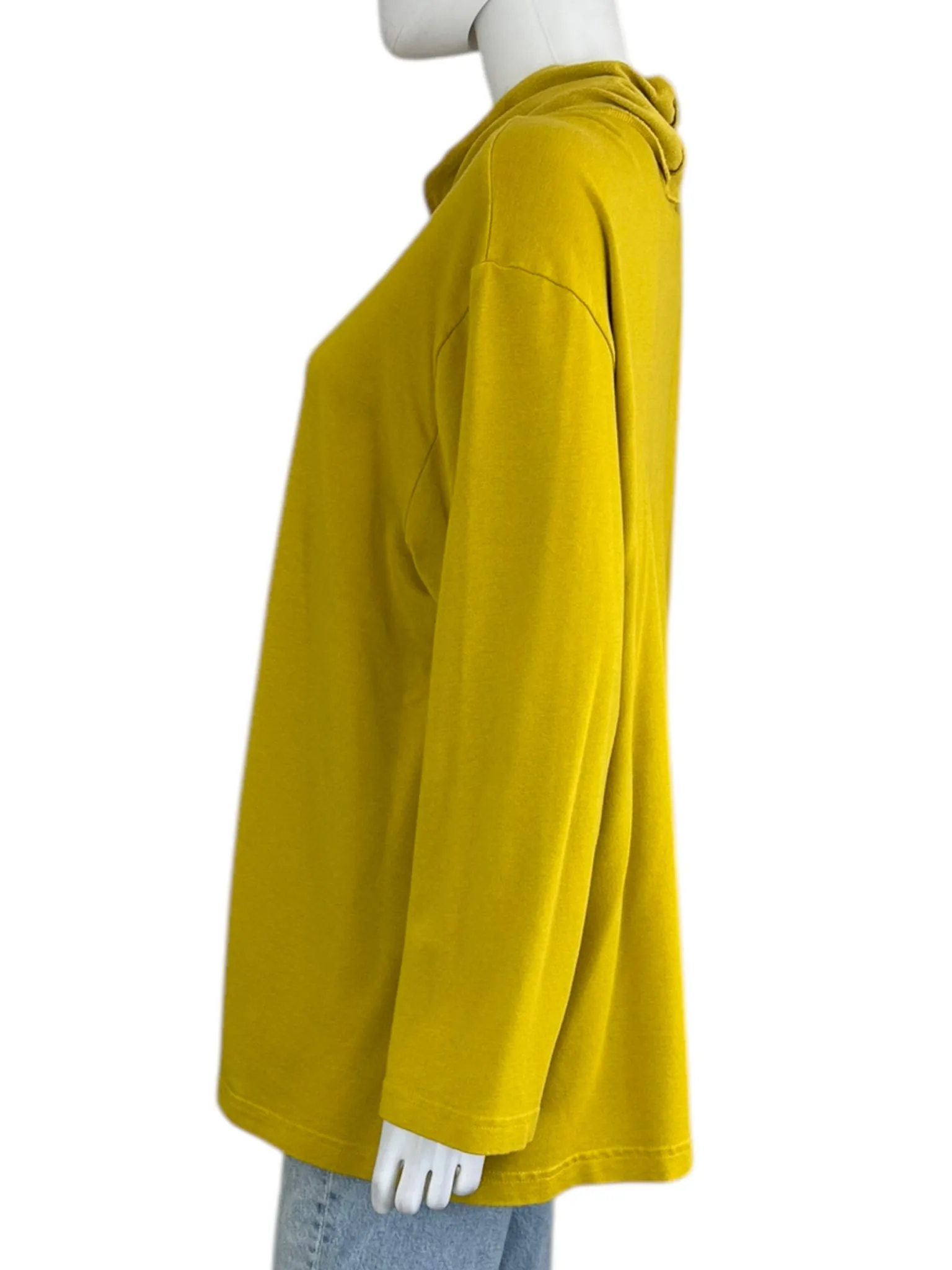 bryn WALKER Mustard Pullover Top Size S