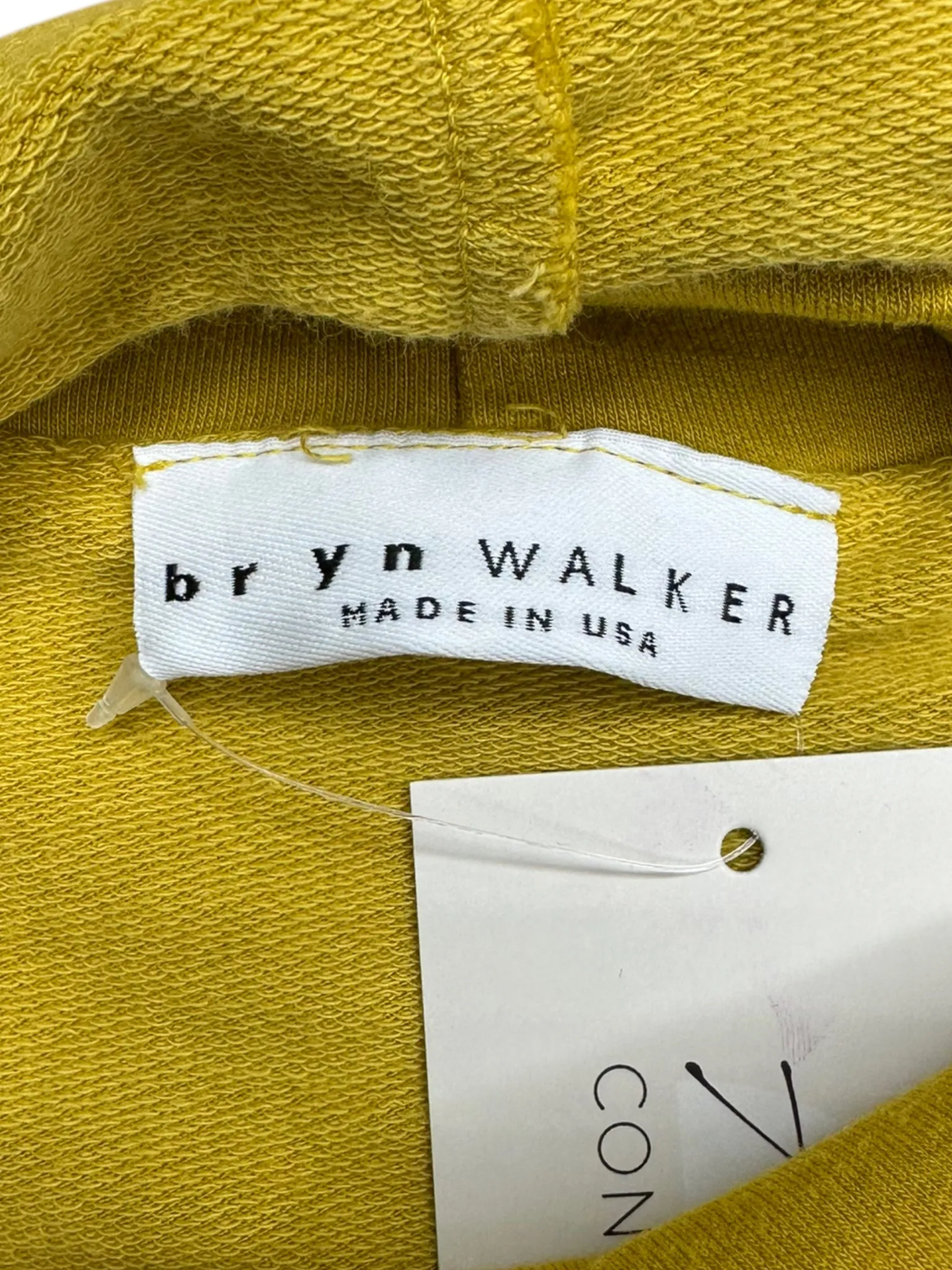 bryn WALKER Mustard Pullover Top Size S