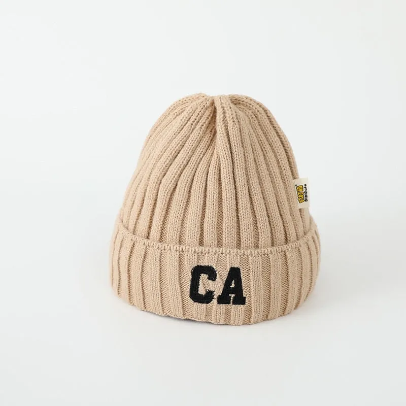 'CA' Embroidered Beanie