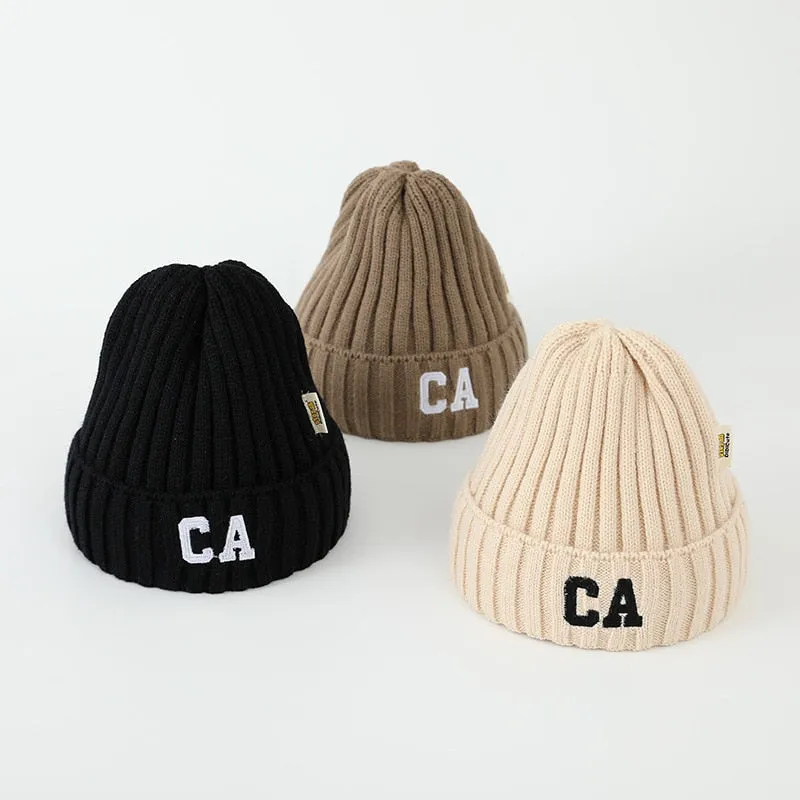 'CA' Embroidered Beanie
