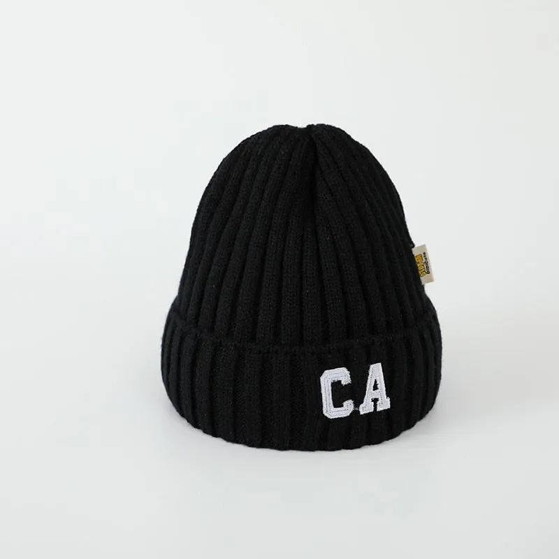 'CA' Embroidered Beanie