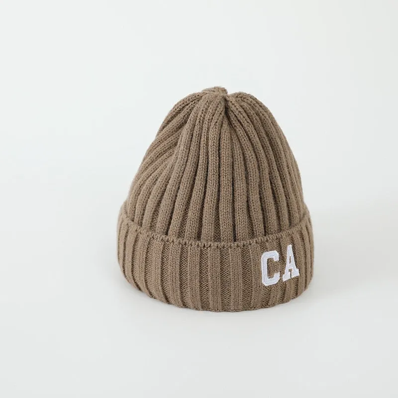 'CA' Embroidered Beanie