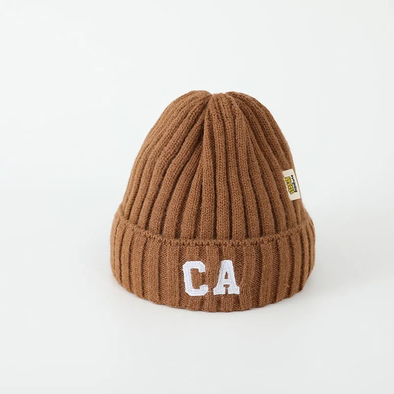 'CA' Embroidered Beanie