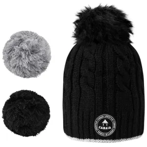 Cabaia Creamy Gin Beanie - Black