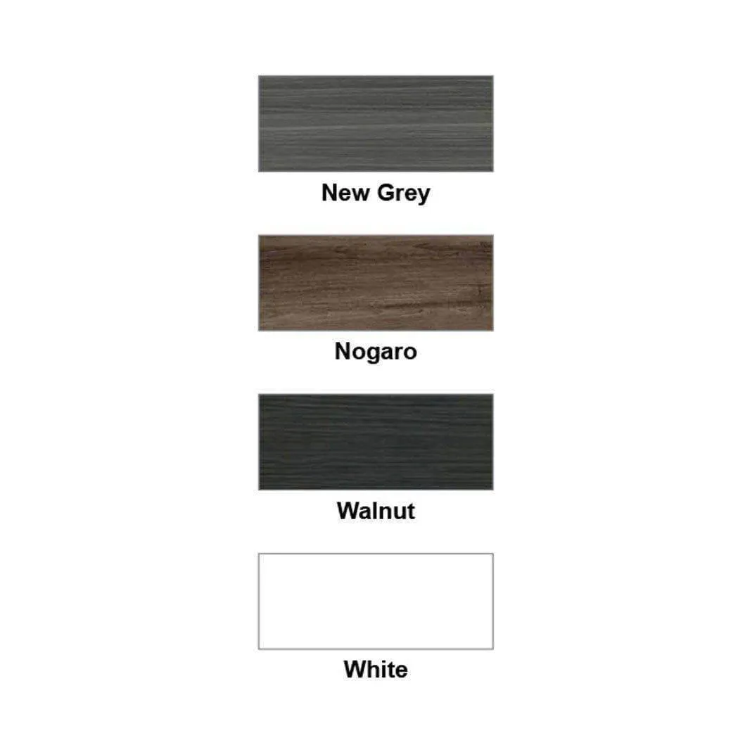 Caroline Modular Wardrobe (Dark Oak with Frosted Glass)