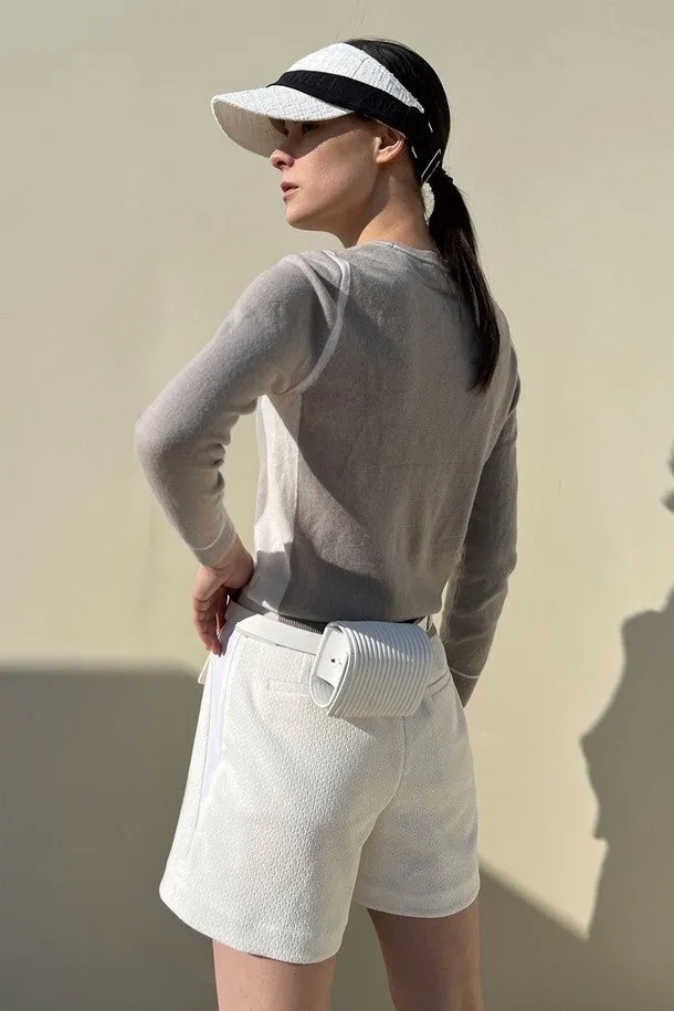 Cash Round KNIT_Etope Grey