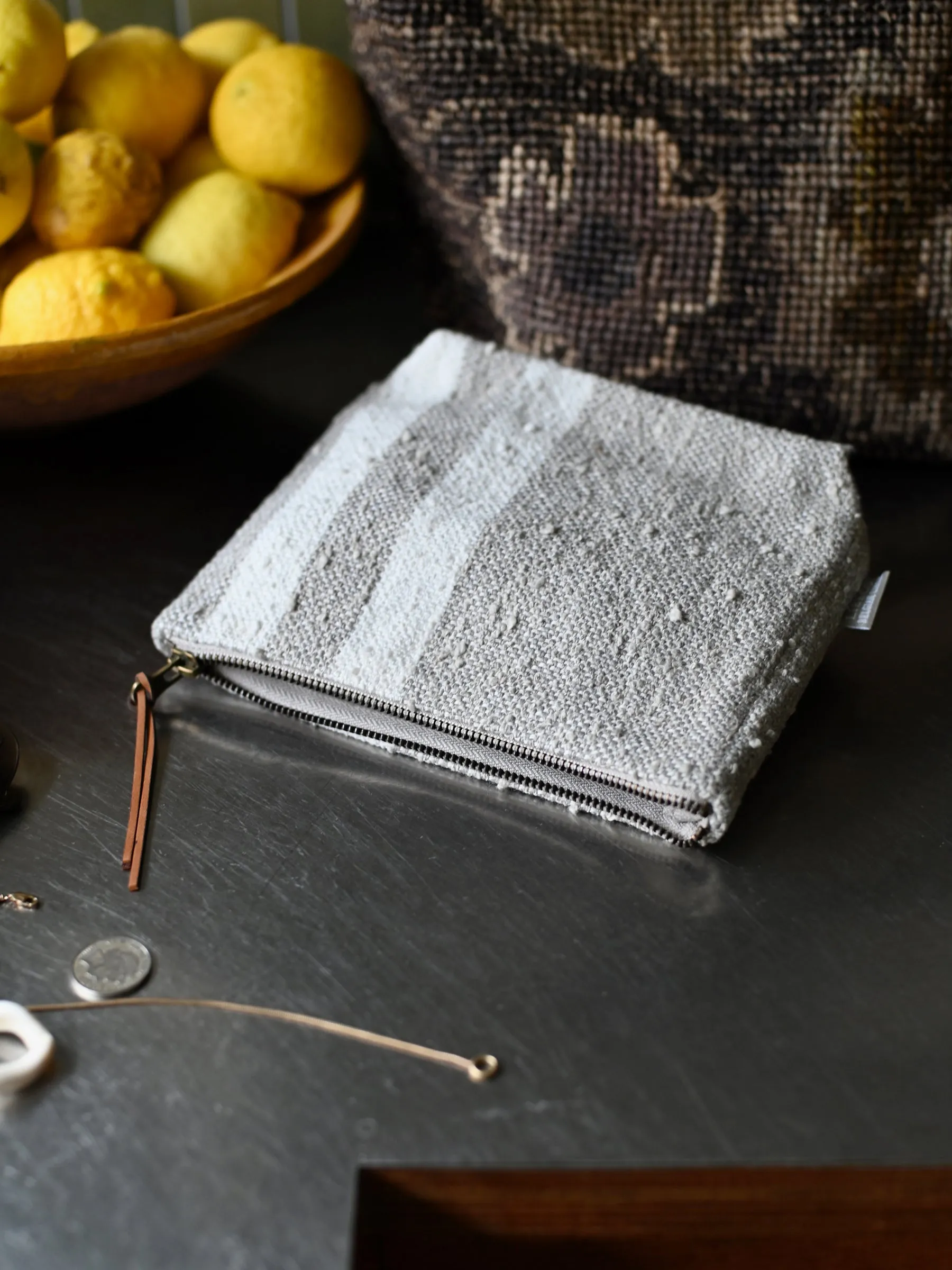 Charlotte Linen Pouch