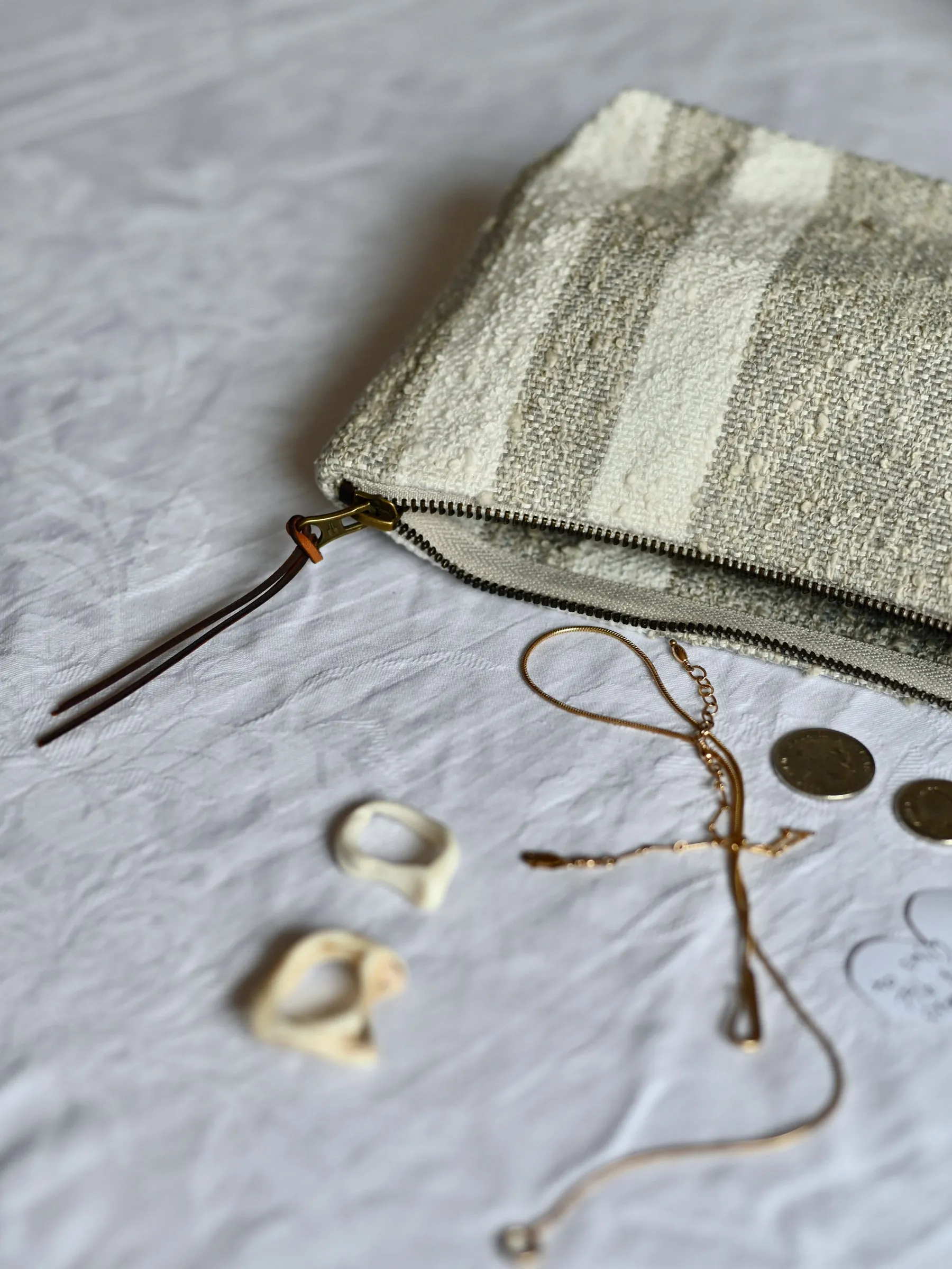Charlotte Linen Pouch