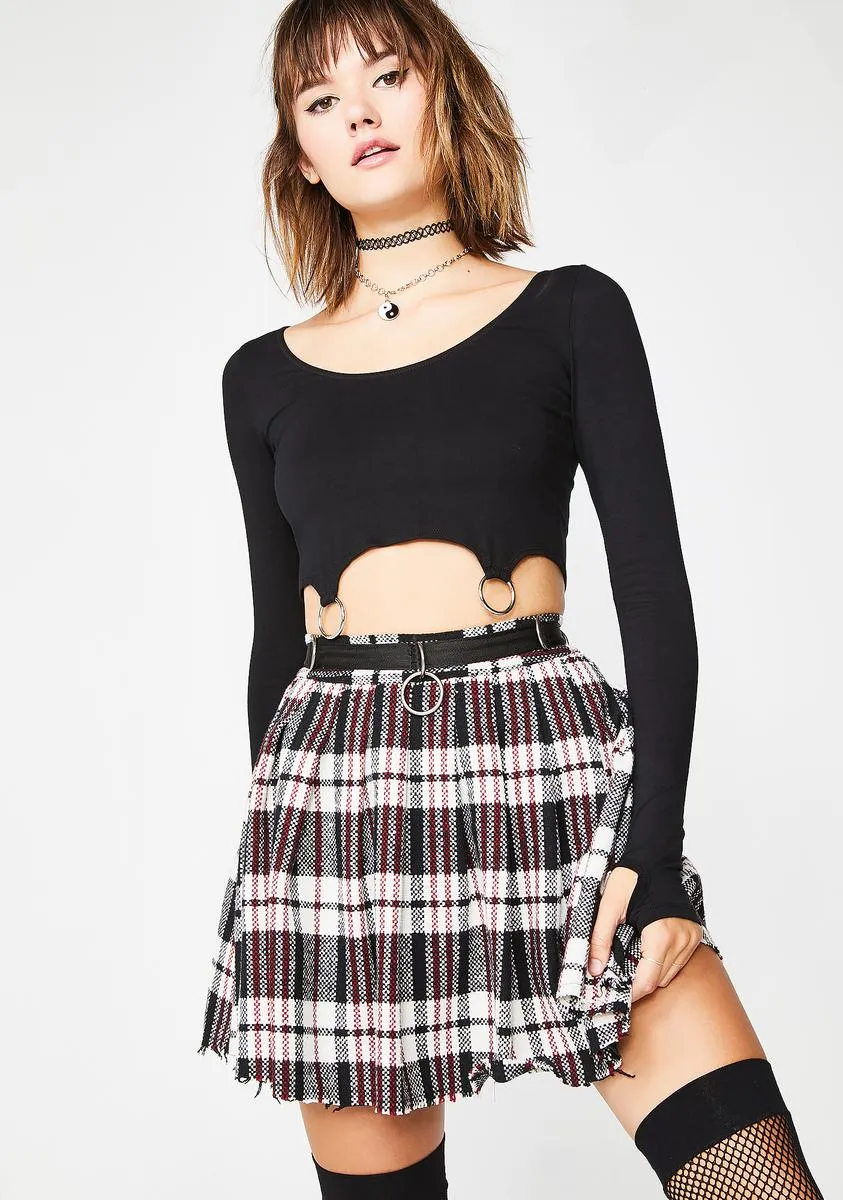 Chill Dress Code Wool Skirt