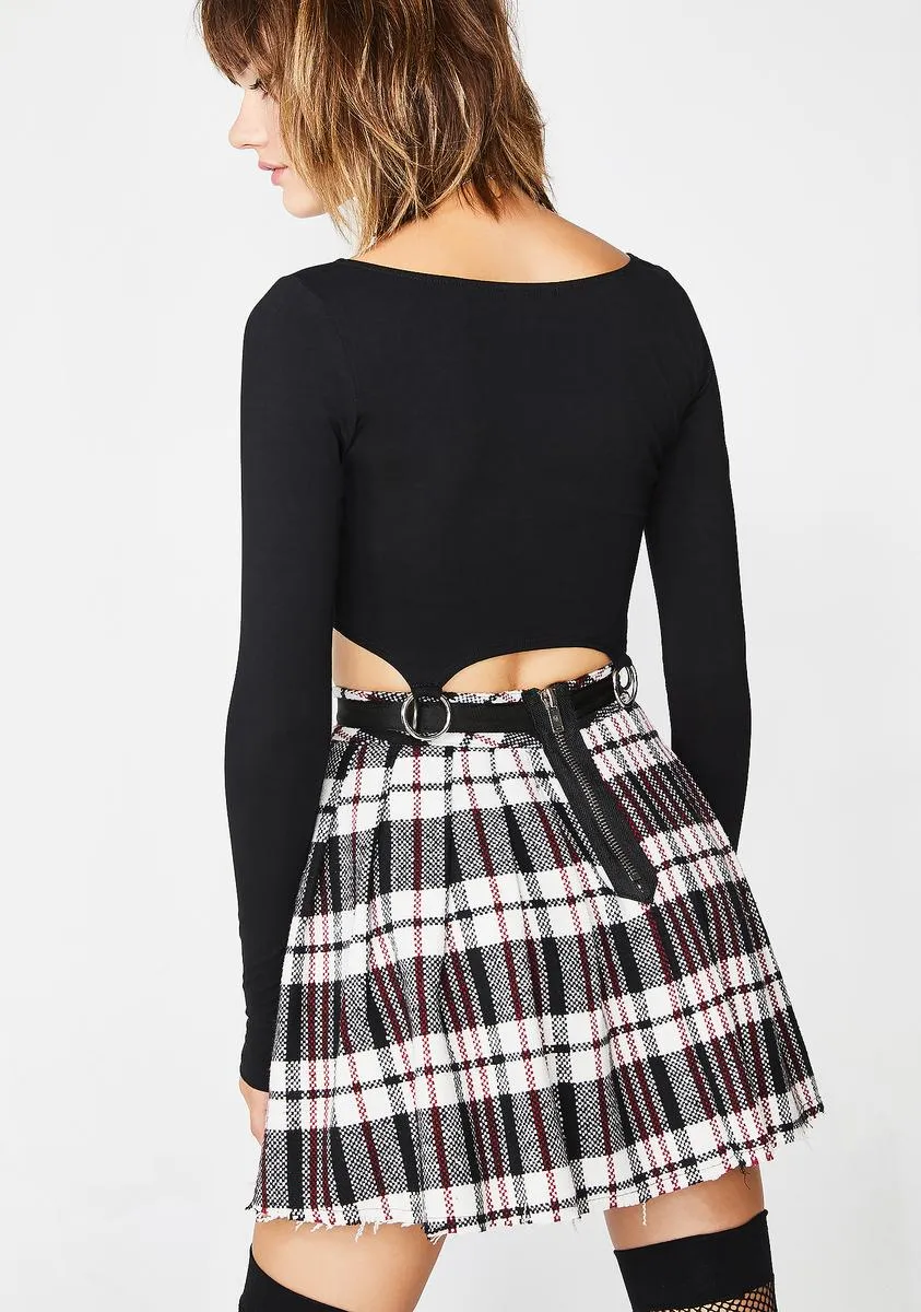 Chill Dress Code Wool Skirt