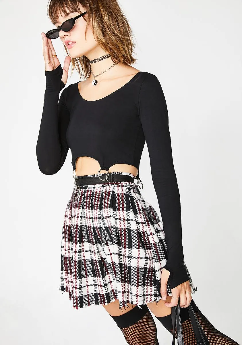 Chill Dress Code Wool Skirt