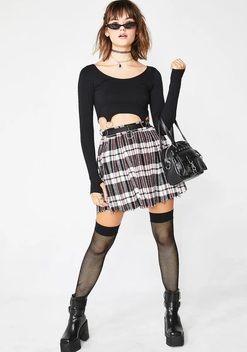 Chill Dress Code Wool Skirt
