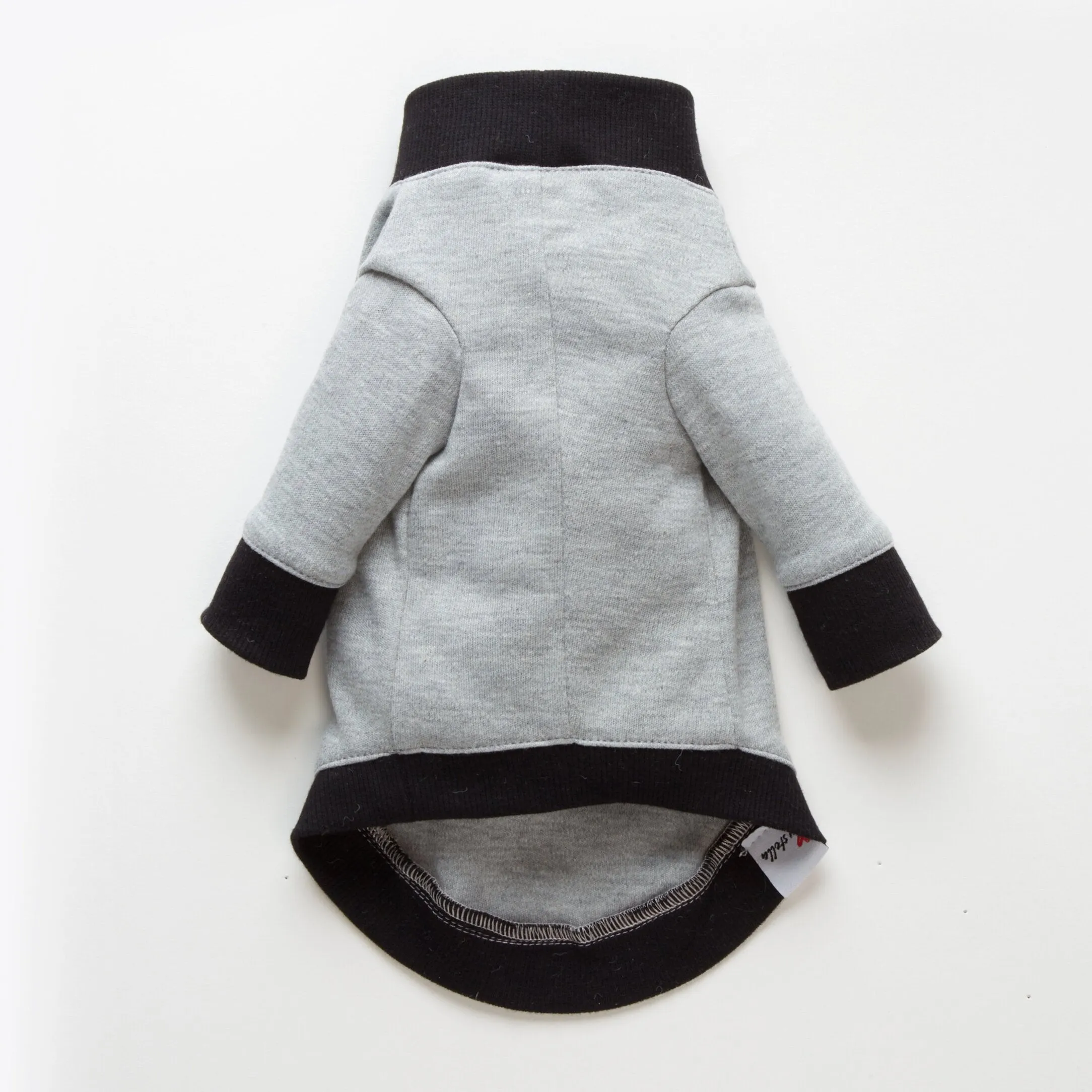 Chill Puppers Only | Light Gray Cotton Knit Doggie Top